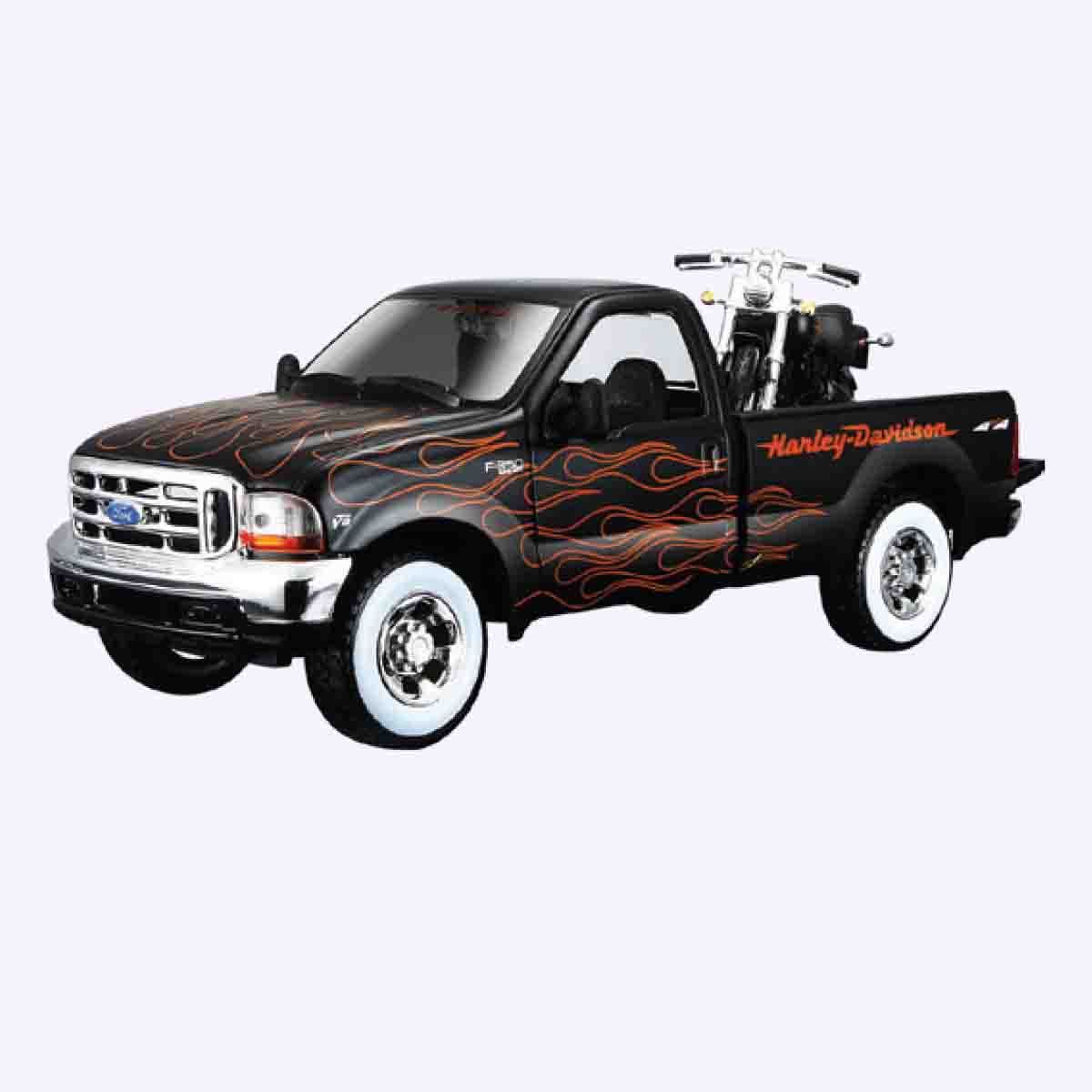 1:24 Hd Motorcycle With Vehicle - Image 5