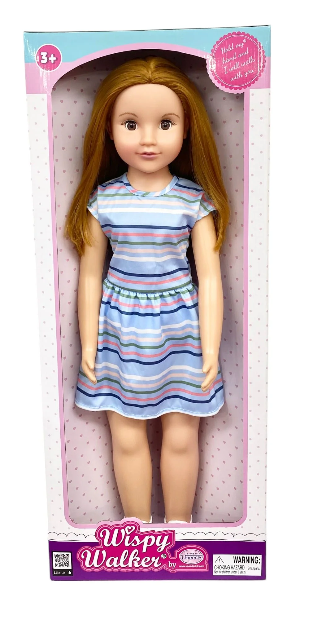 28" Wispy Walker Baby Doll - Image 9