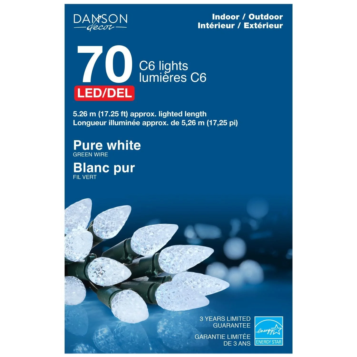 70 C6 Outdoor Led Lights Facetted Lens