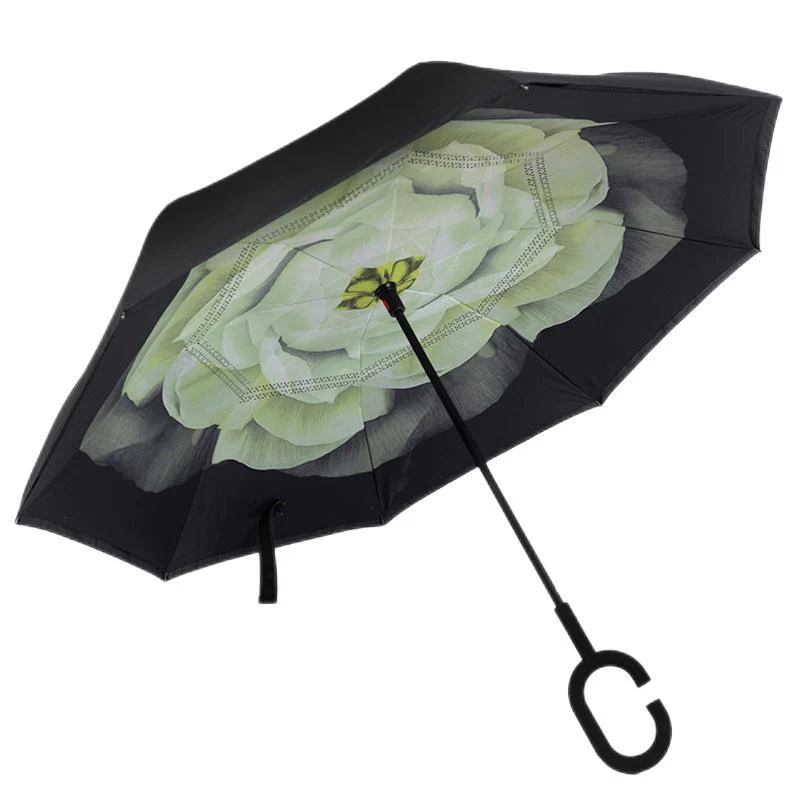 8k Type C Hand- Free Reverse Non-slip Umbrella
