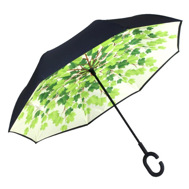 8k Type C Hand- Free Reverse Non-slip Umbrella - Image 3