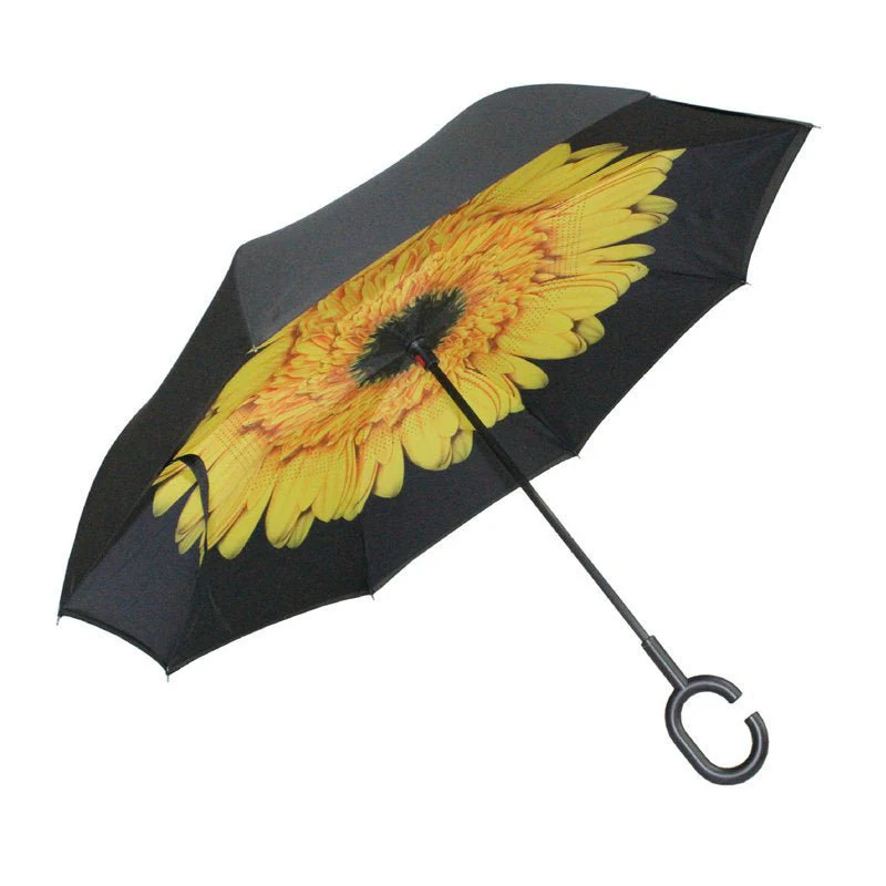 8k Type C Hand- Free Reverse Non-slip Umbrella - Image 4
