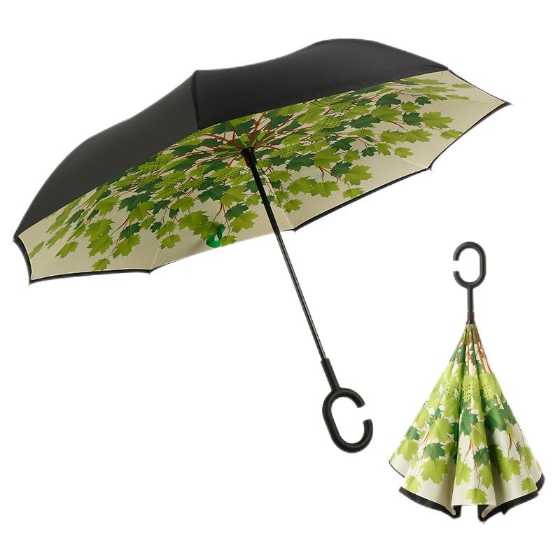 8k Type C Hand- Free Reverse Non-slip Umbrella - Image 5