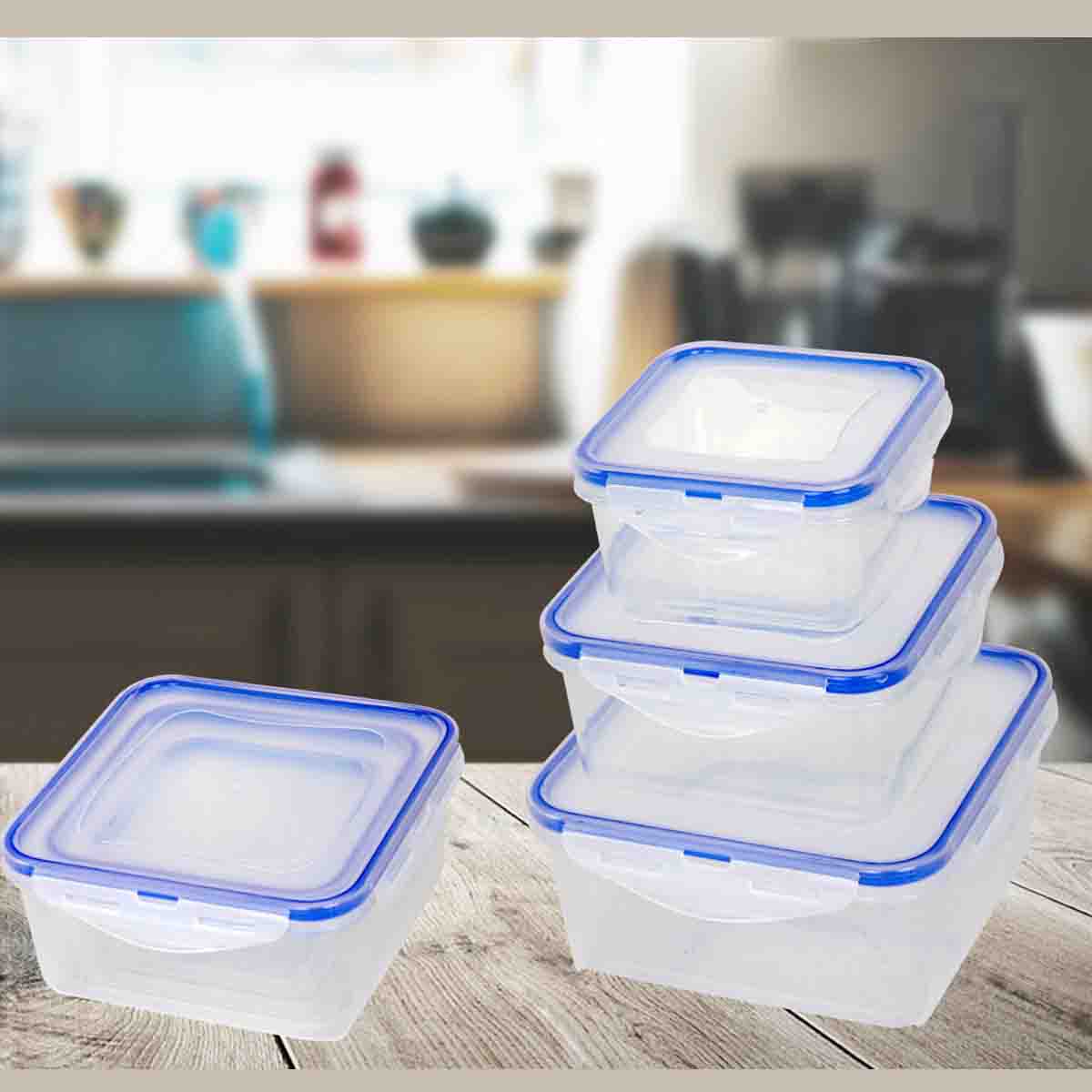 A La Cuisine - 3pcs Square Lunch Box set