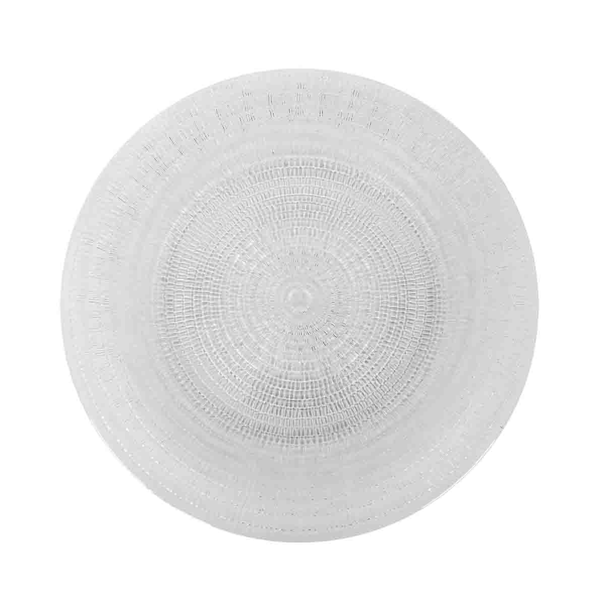 À la Cuisine - Glass Charger Plate 13"