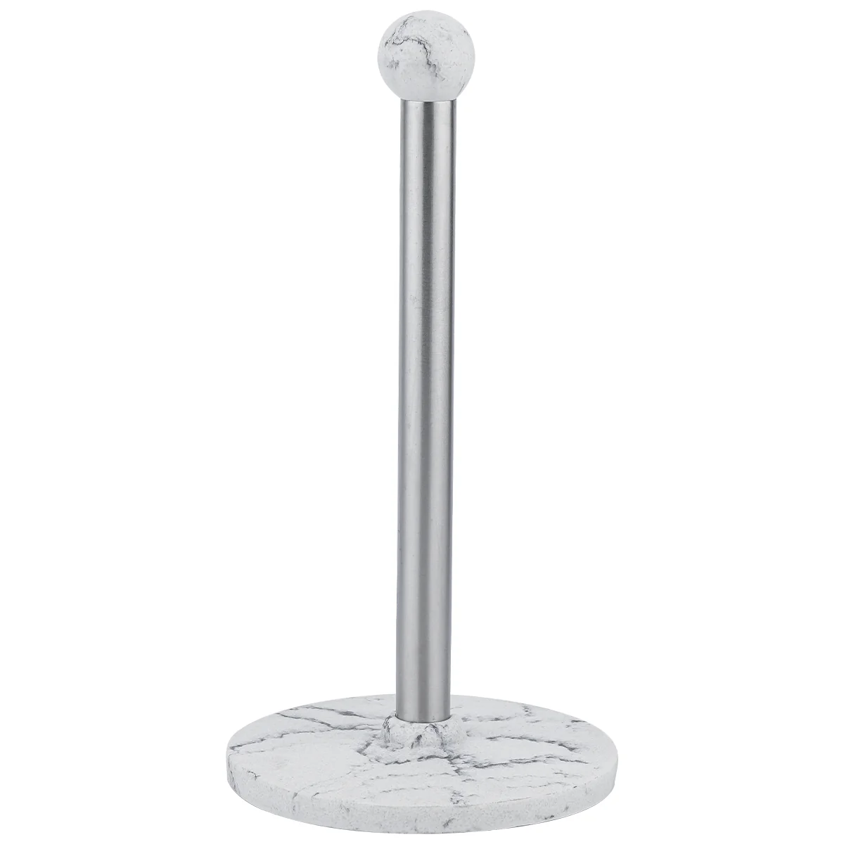 À LA CUISINE-Marble Paper Towel Holder-round base
