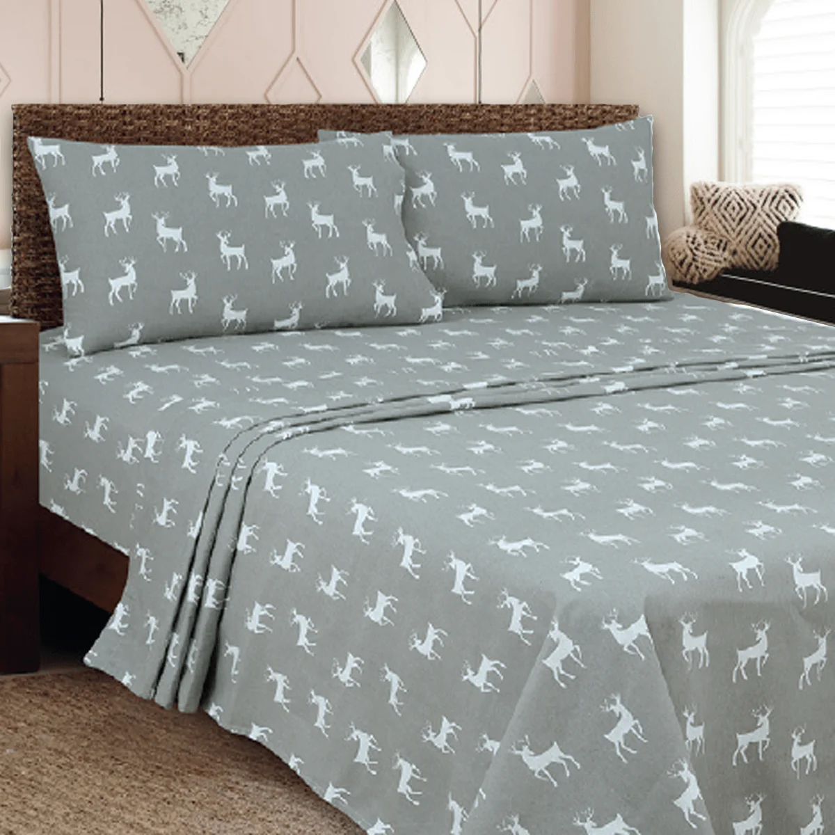 Anders - Flannel Sheet Set - Image 2