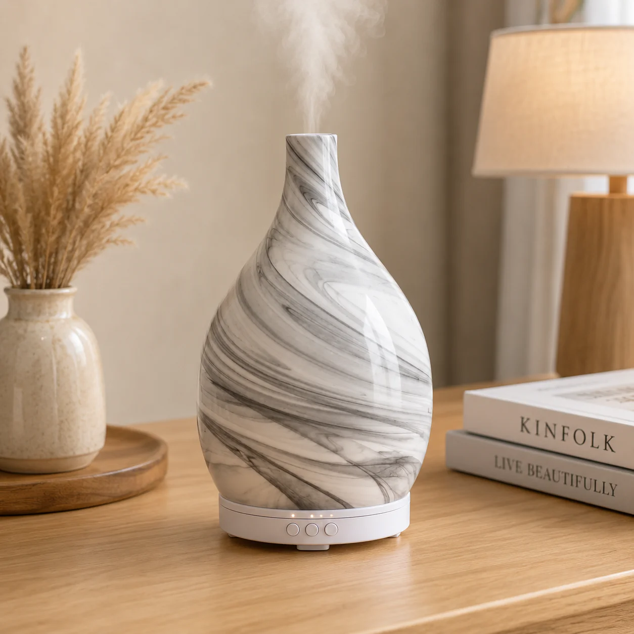Aroma Diffuser Swirl Glass