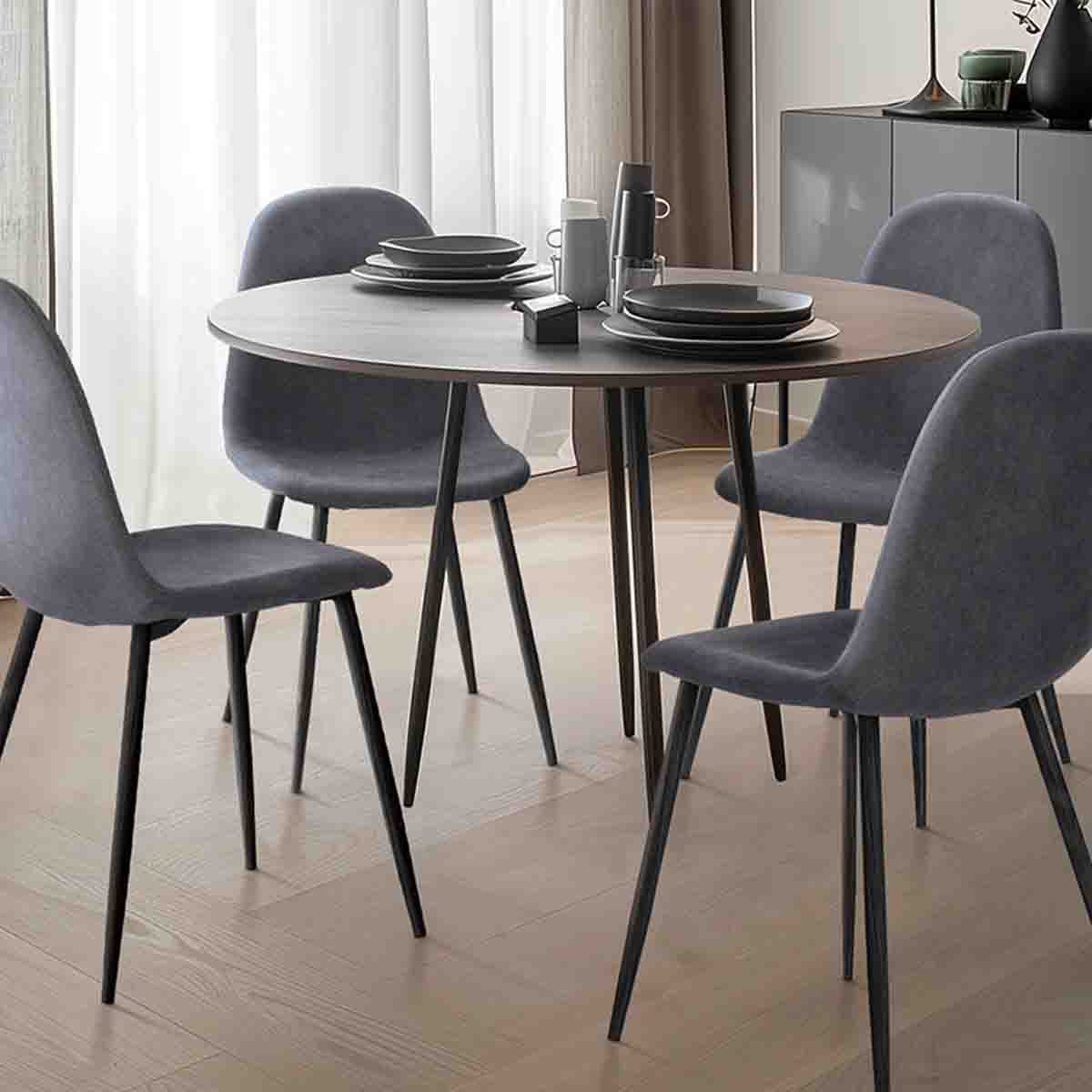 Atelier Du Nord - Charlton Fabric Dining Chair - Image 4