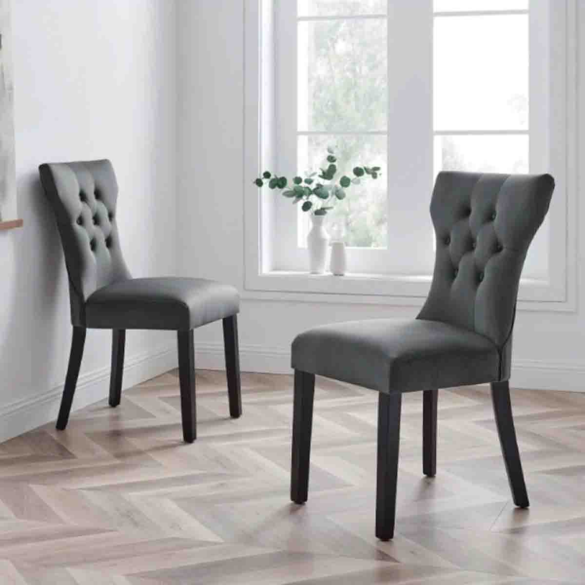 Atelier Du Nord - Deluxe Velvet Dining Chair - Image 4