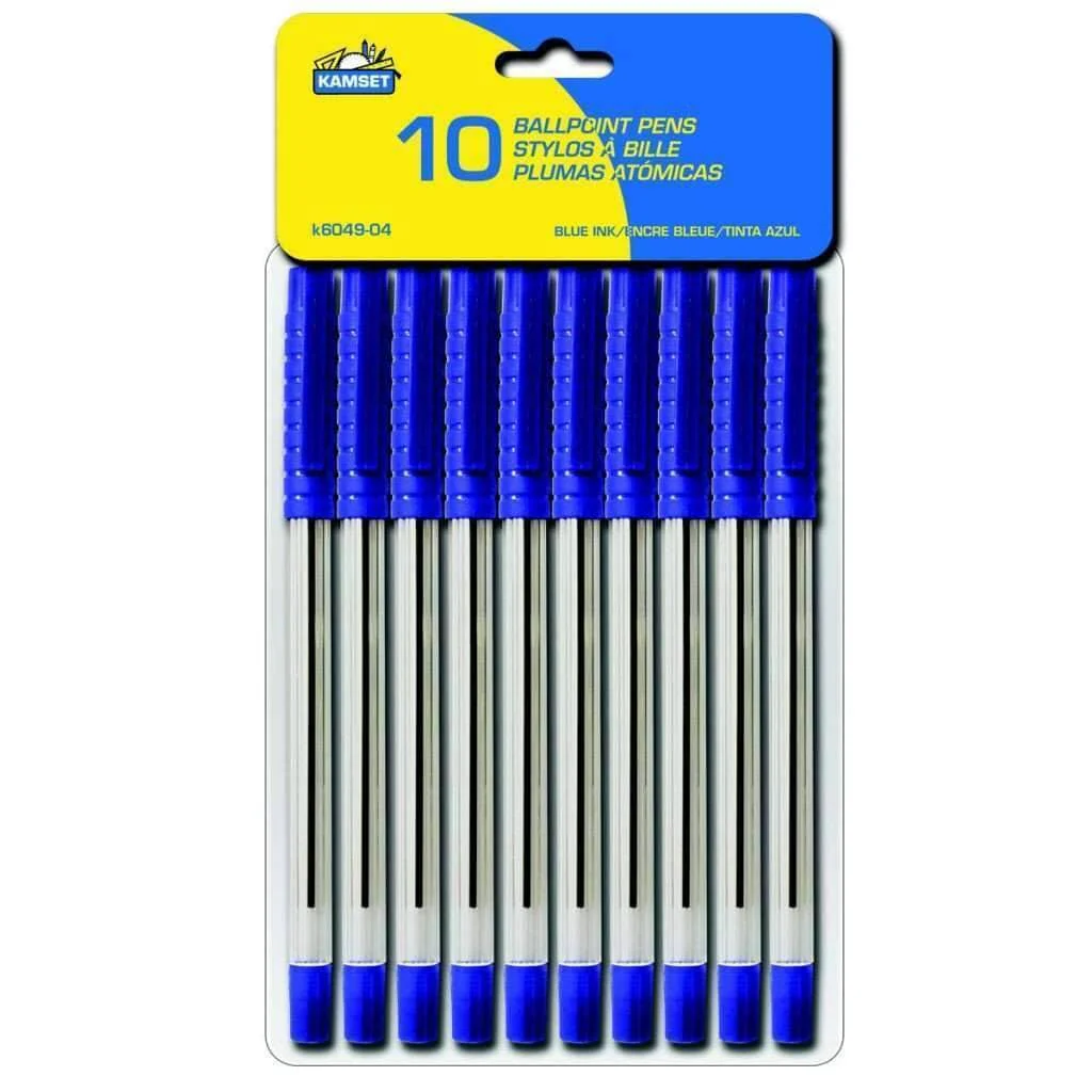 Ballpoint Pens -10 Blue