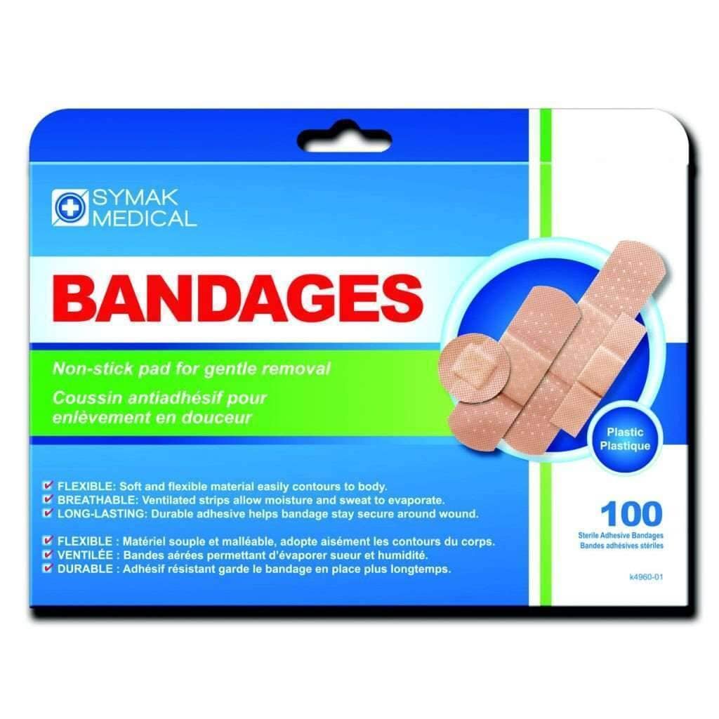 Bandages, Plastic 100pcs