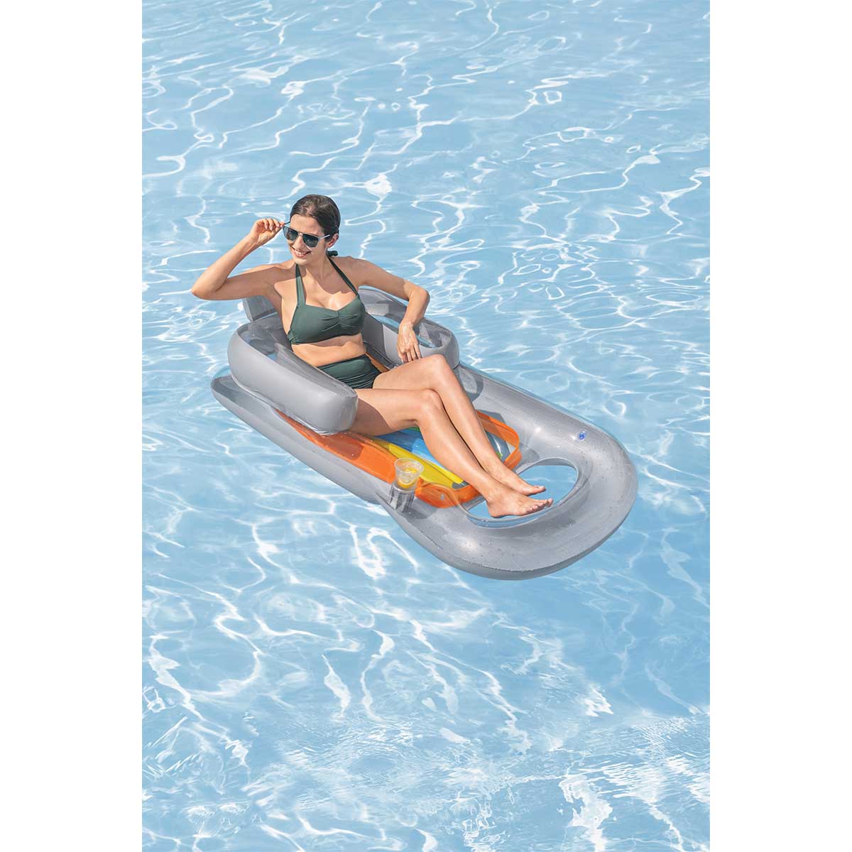 Bestway® Summer Colors™ Inflatable Pool Lounge 1.61 m x 84 cm - Image 11