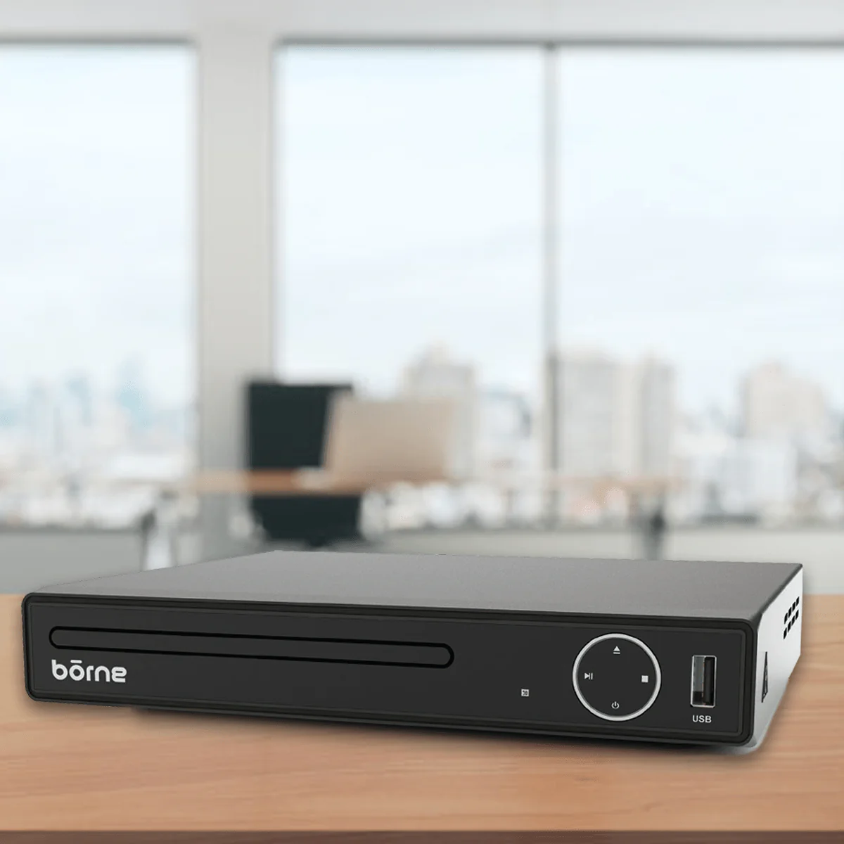 borne-DVD Player With USB Input