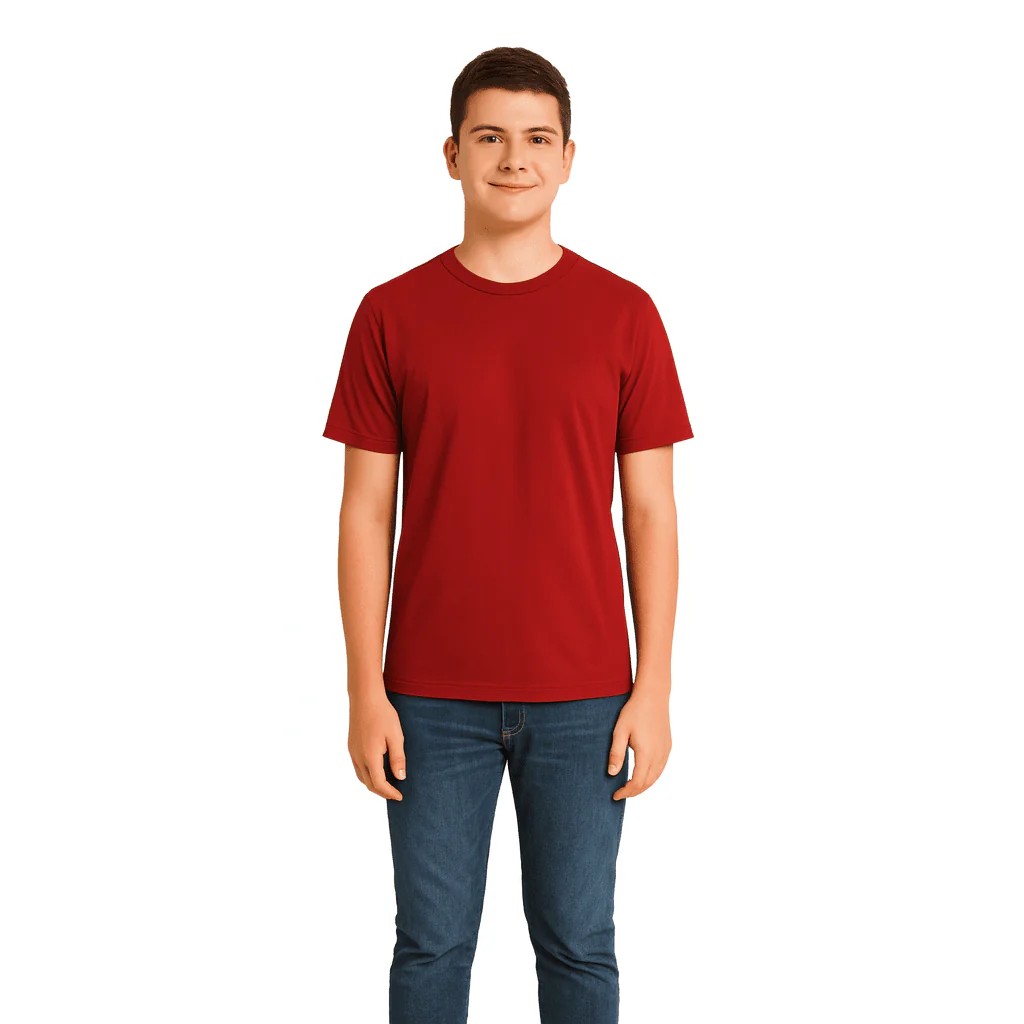 Boys’ Long-Sleeve Cotton T-Shirt 7 to 18