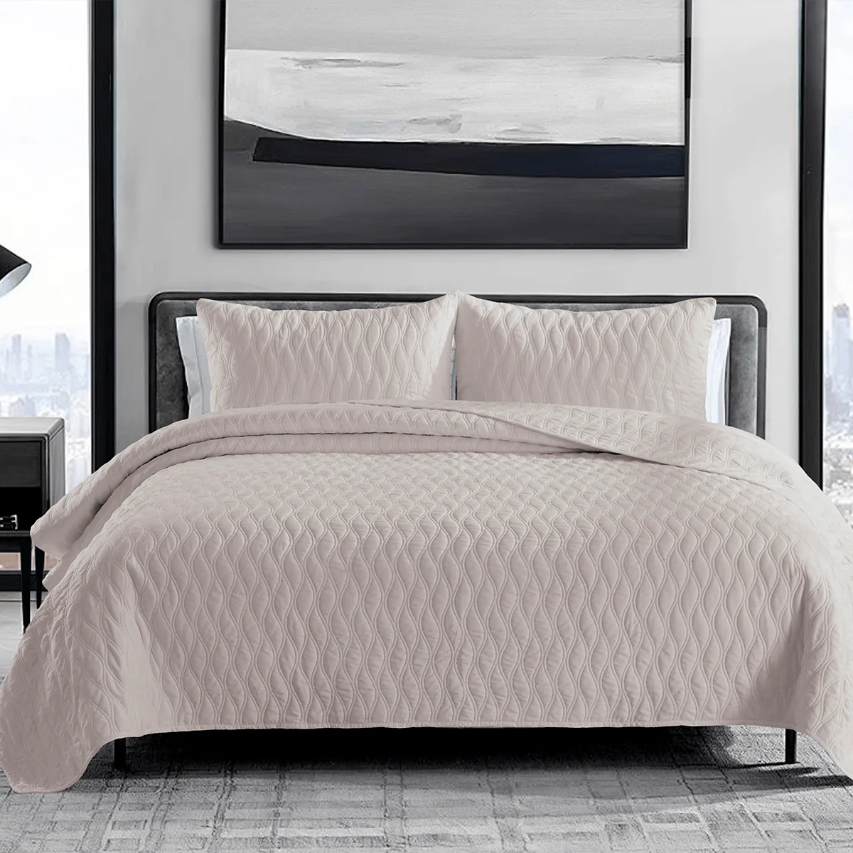 CALVIN 3pcs Quilt Set