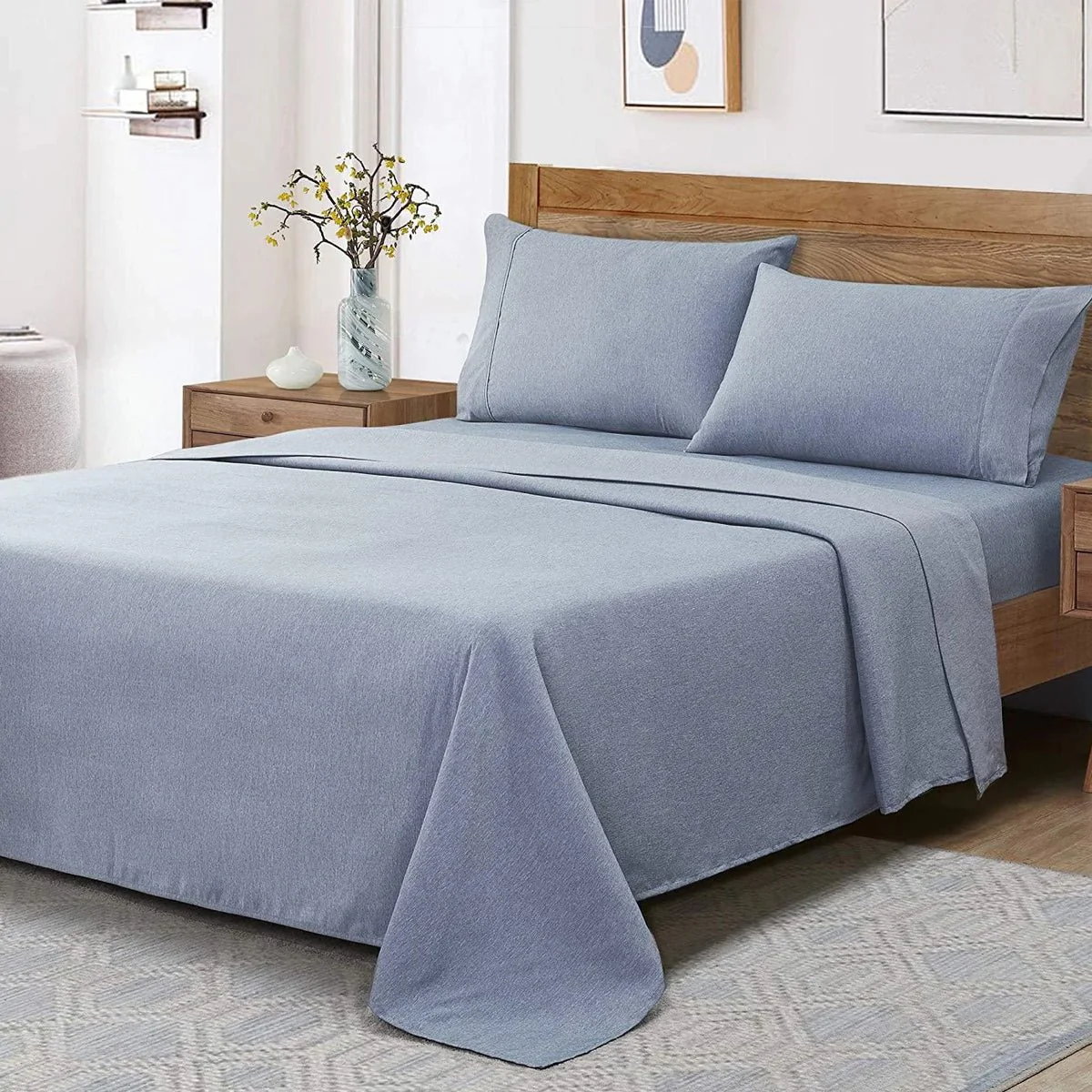 Cotton Feel Cationic Sheet Set - Image 4