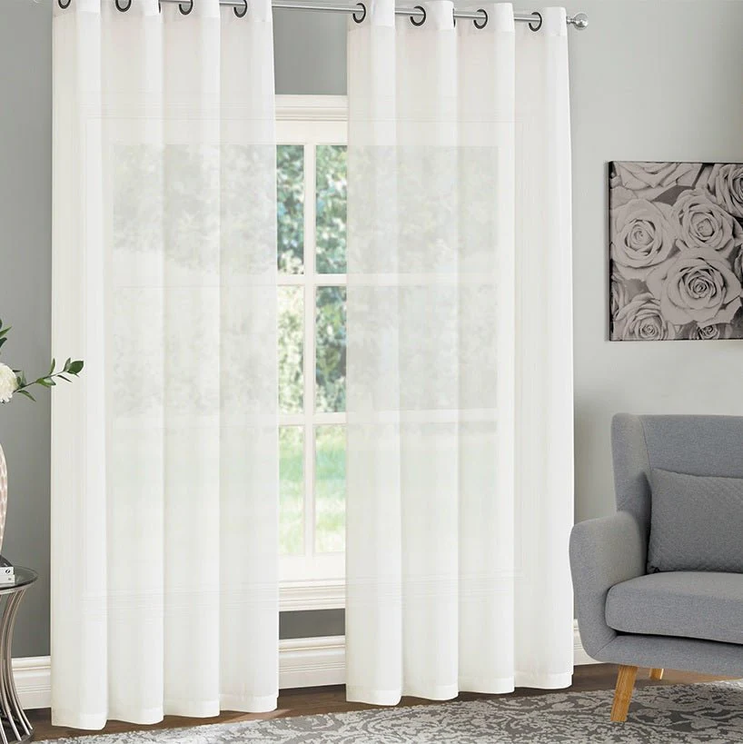 Daphne - Chiffon Grommet Panels | Set of 2 - Image 4