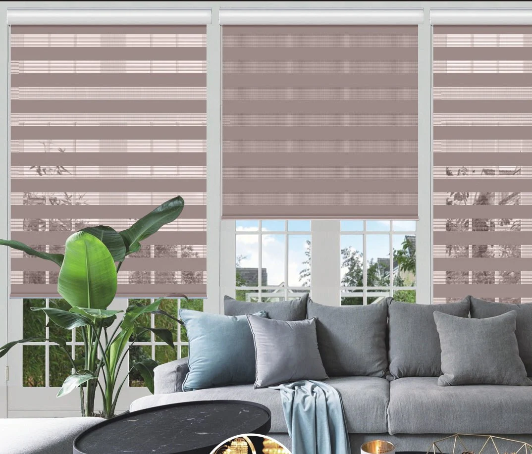Day & Night - Cordless Roller Blinds | Taupe - Image 4