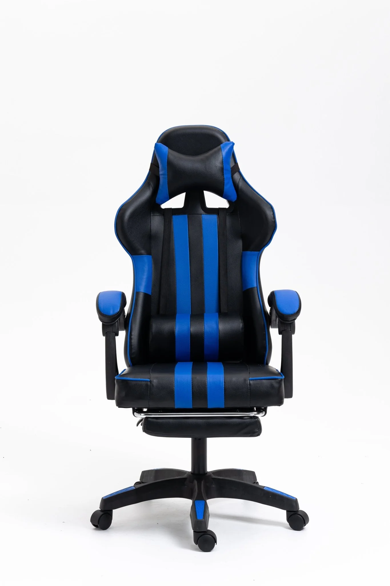 Deluxe Pu Office/Gaming Chair with Retractable Footrest - Image 2
