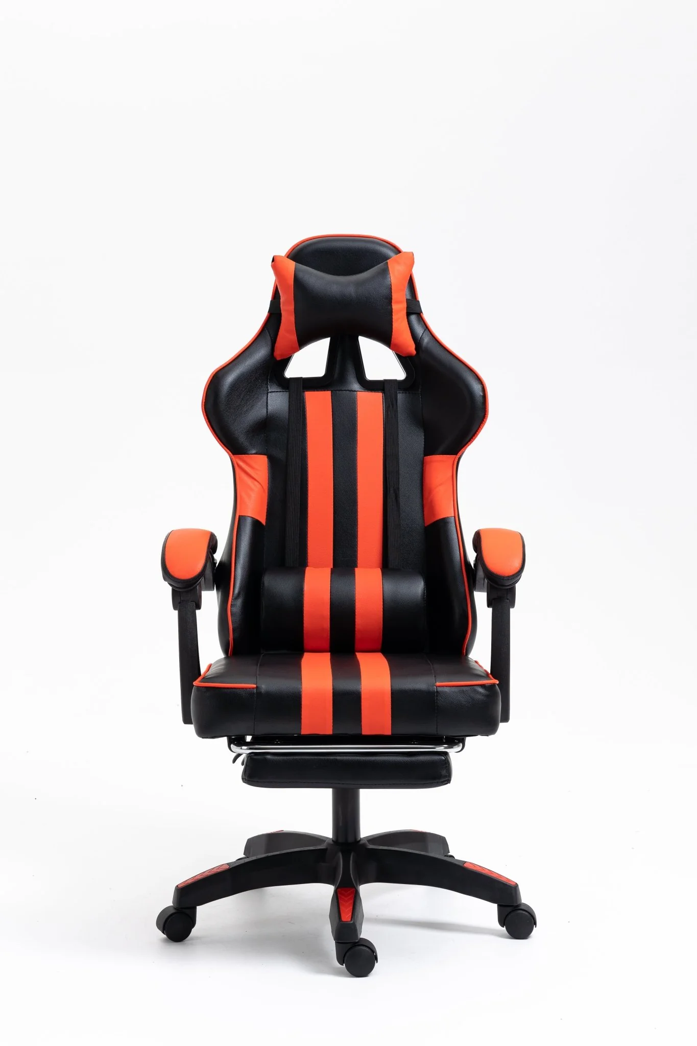 Deluxe Pu Office/Gaming Chair with Retractable Footrest - Image 3