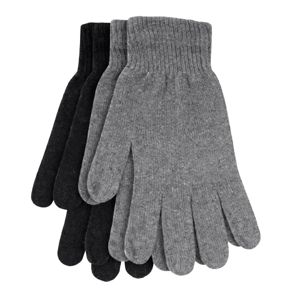 Essential Knit Gloves – 2-Pack