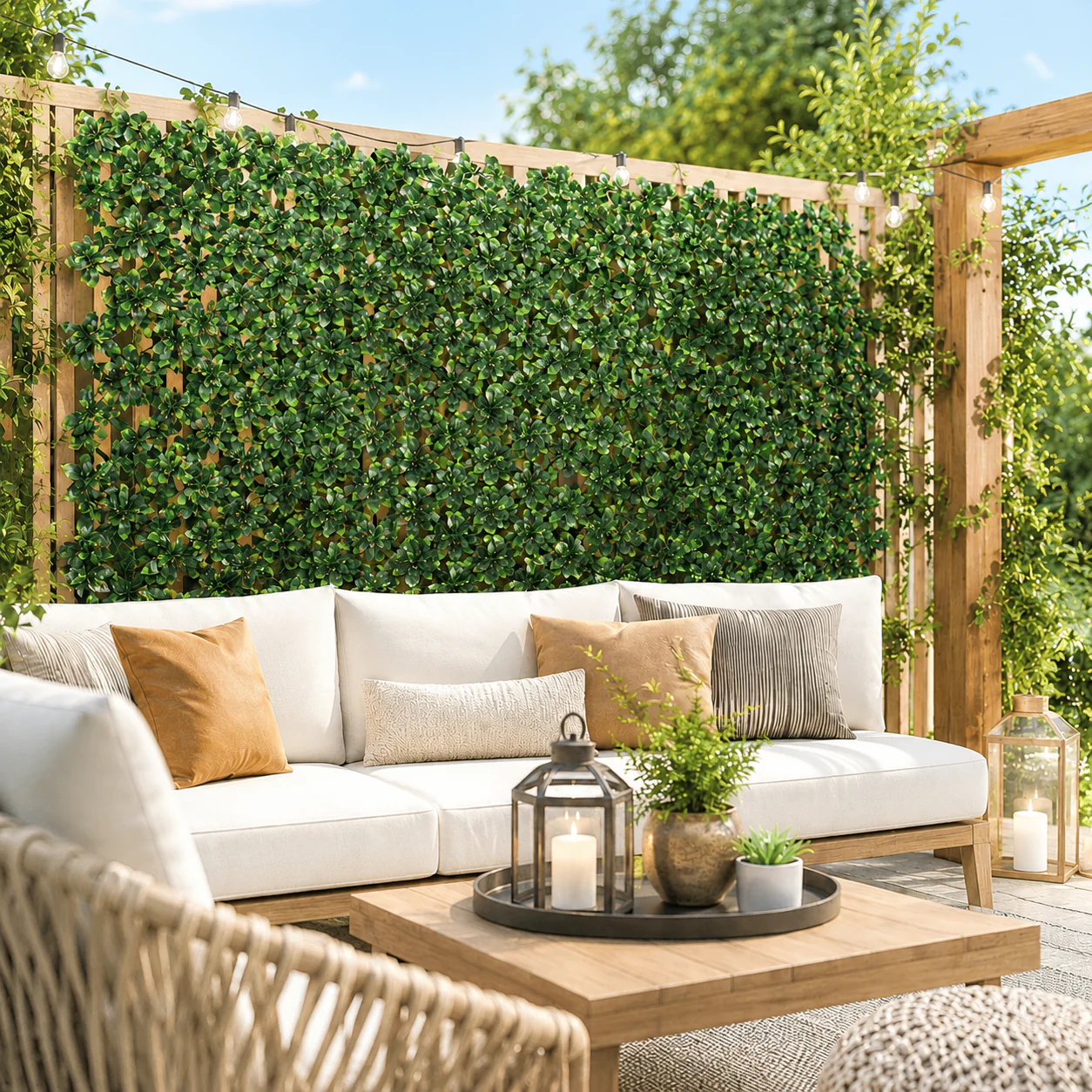 Expandable Privacy Screen – 100 x 200 cm