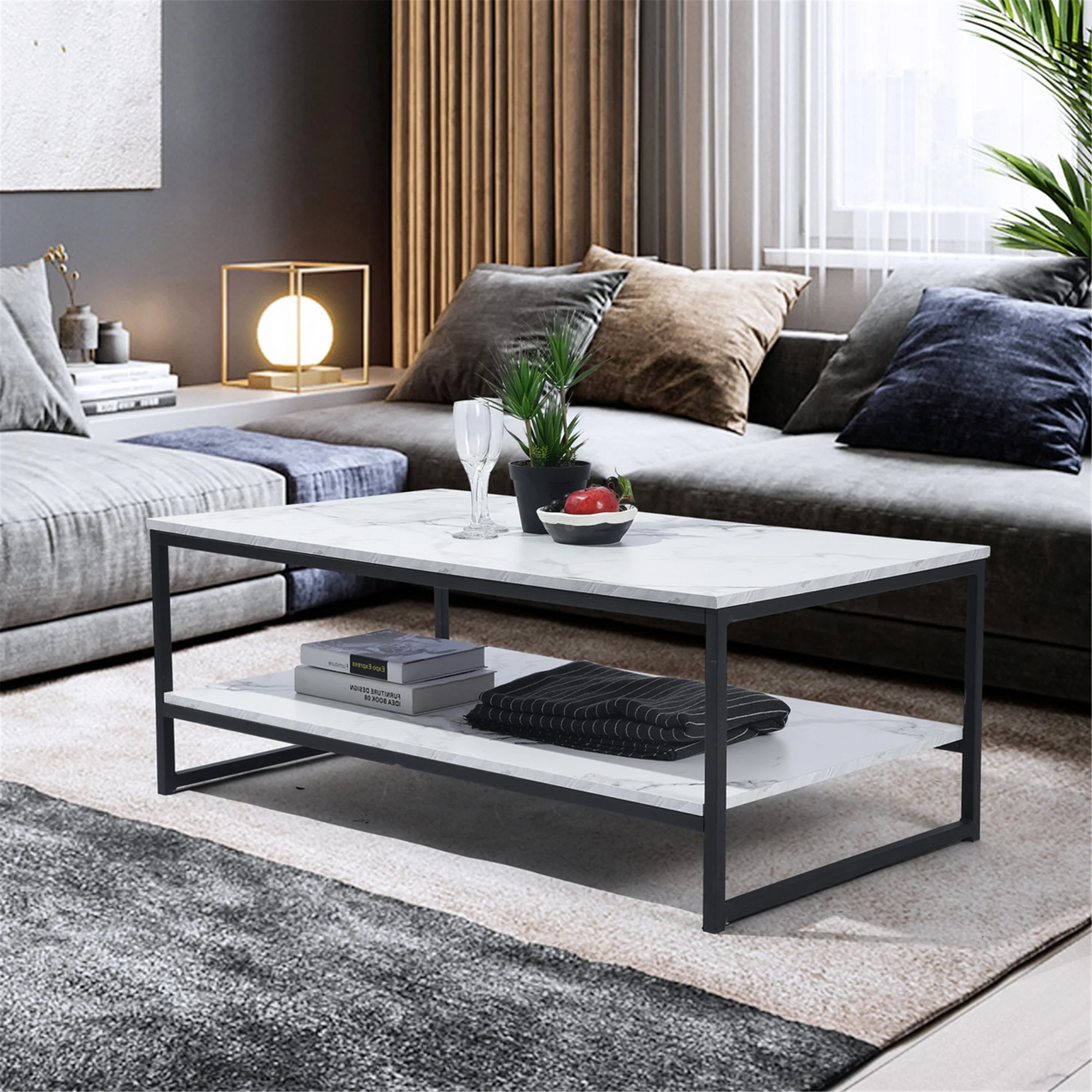 Facto Coffee Table Black Frame - Image 6