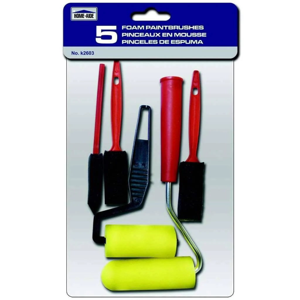 Foam Paintbrushes 5