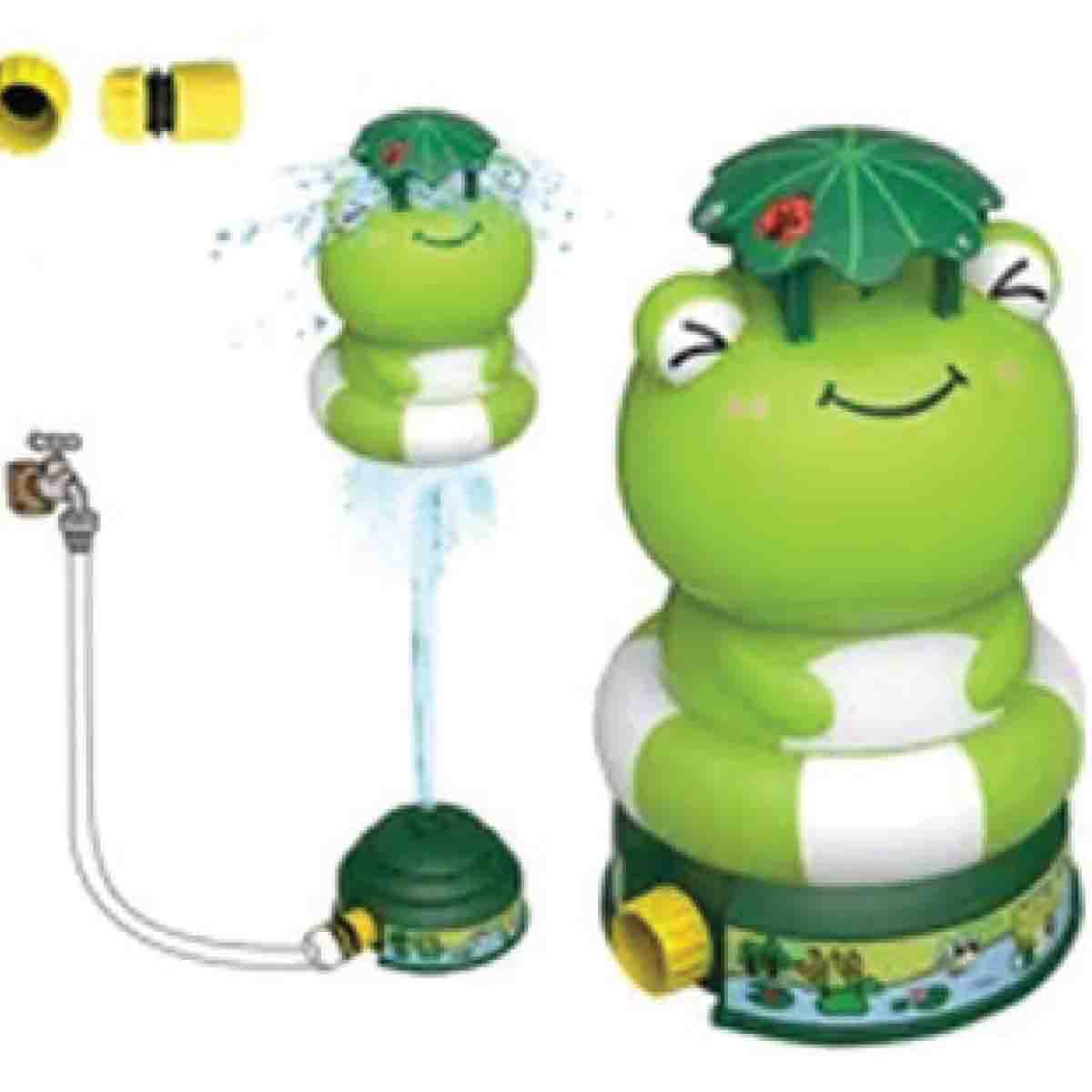 Fountain Frog Sprinkler