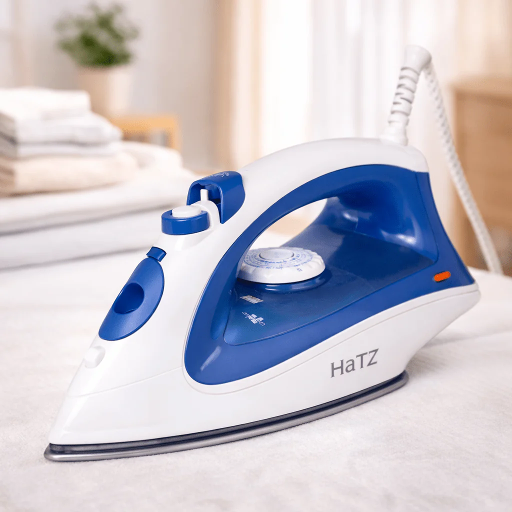 Haûz 1200W Steam Iron with Non-Stick Soleplate