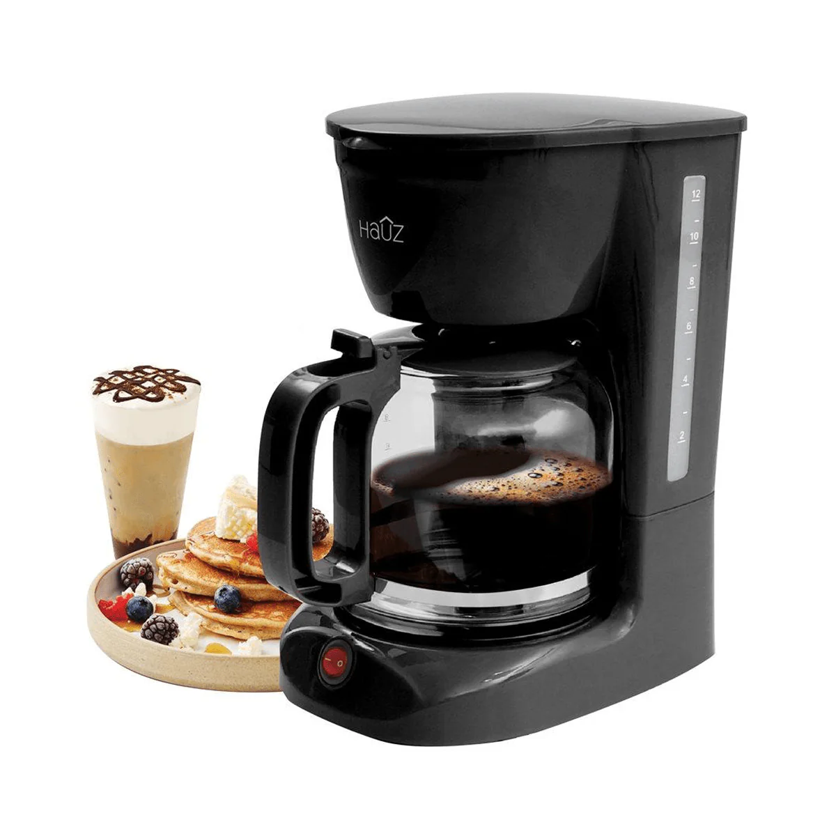 Hauz - 12cup Coffee Maker Black