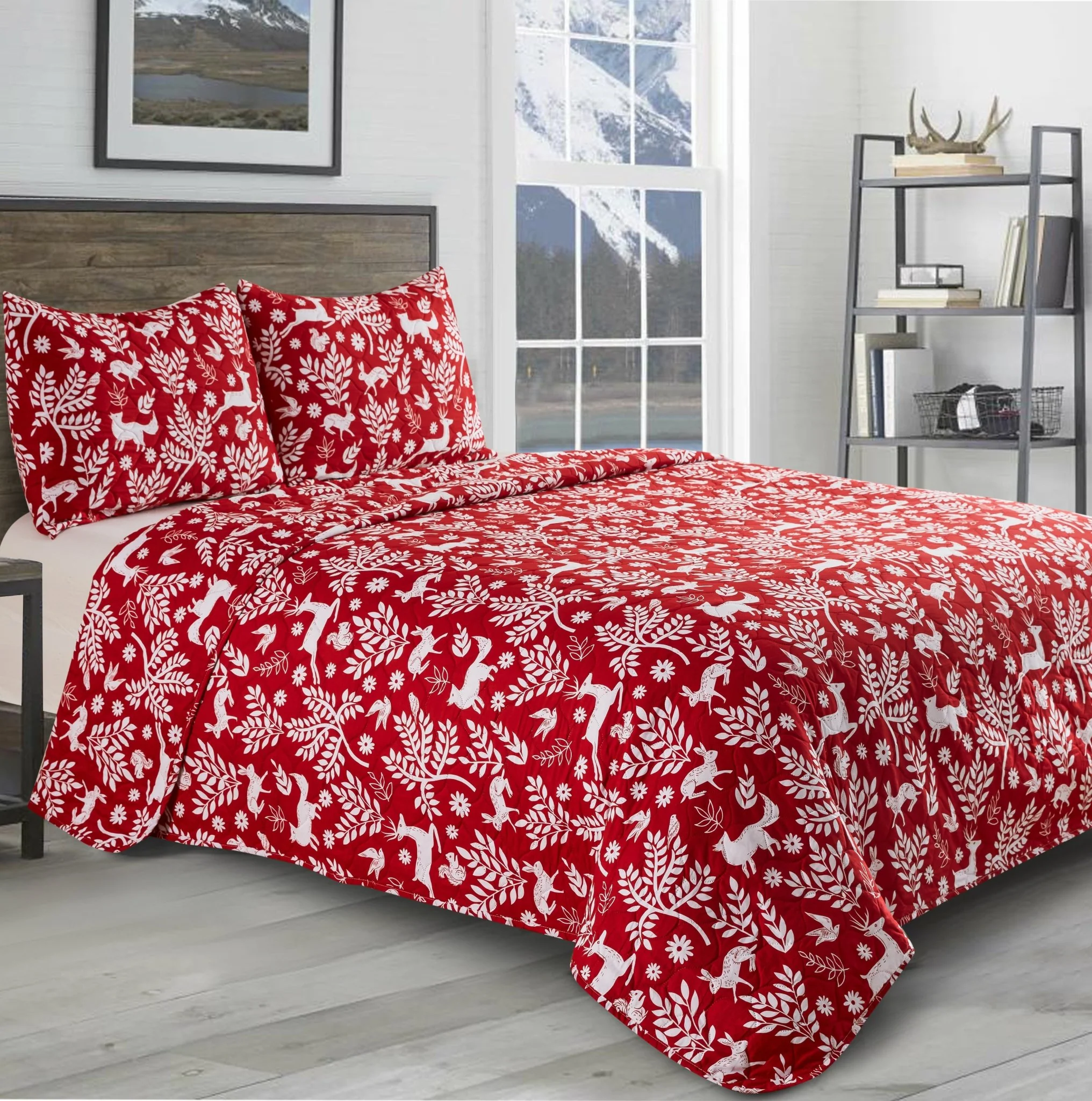 HOLLY 3pcs Quilt Set - Image 5