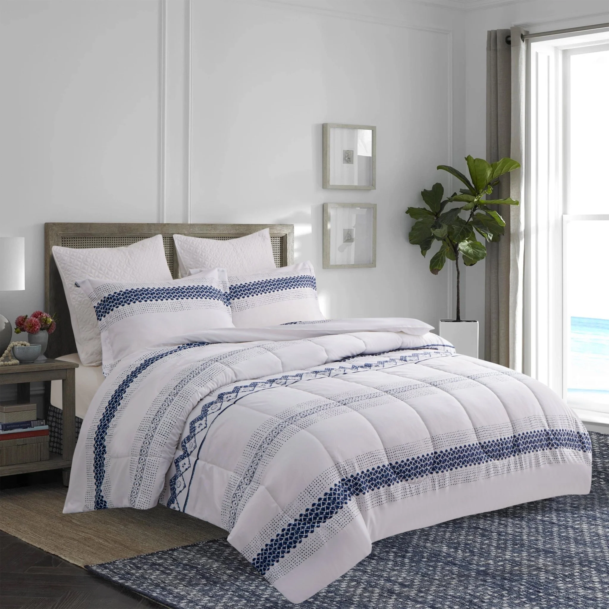 Indigo Tribal-comforter Set - Image 2