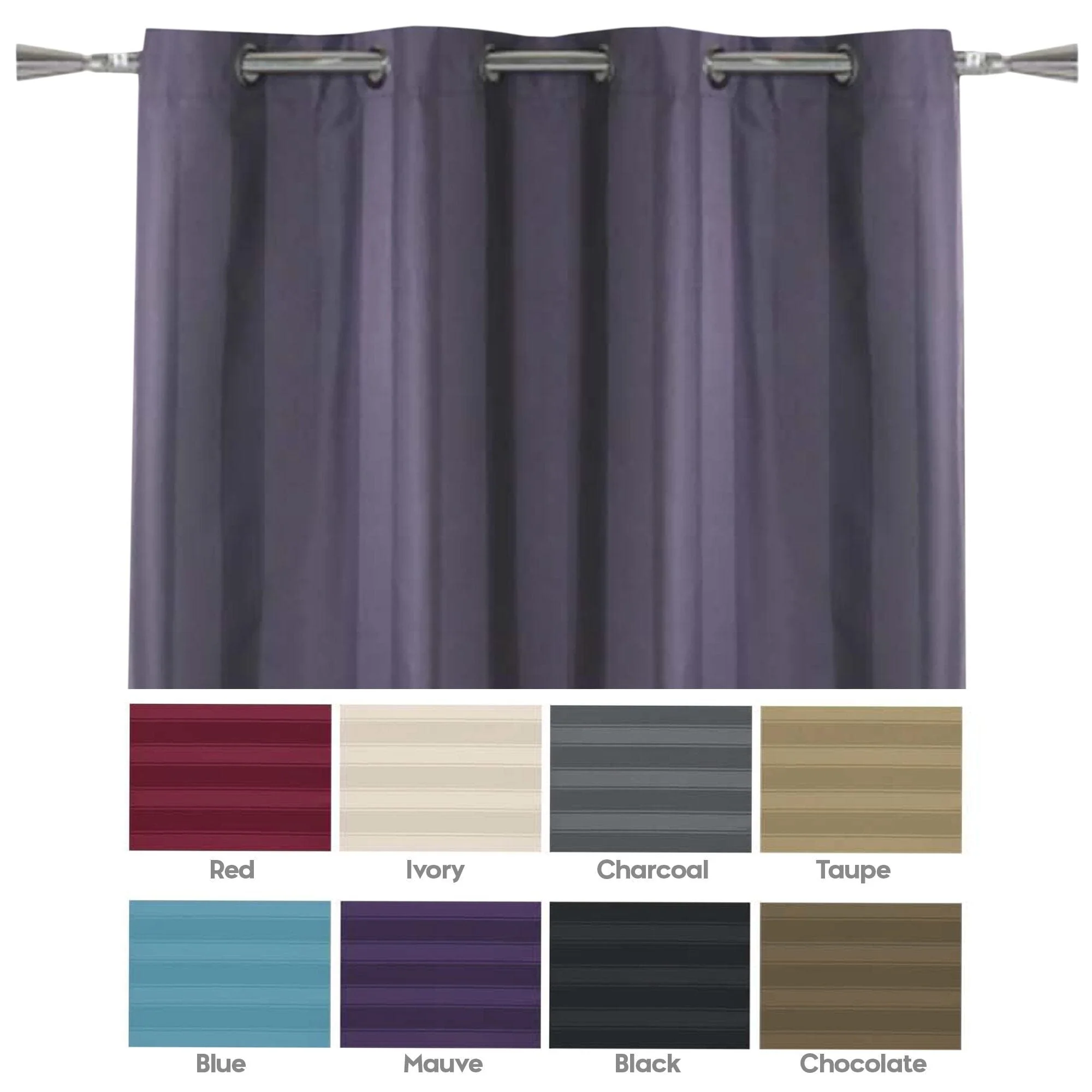 Ivana - Energy Saving Foam Lined Grommet Panel - Image 2