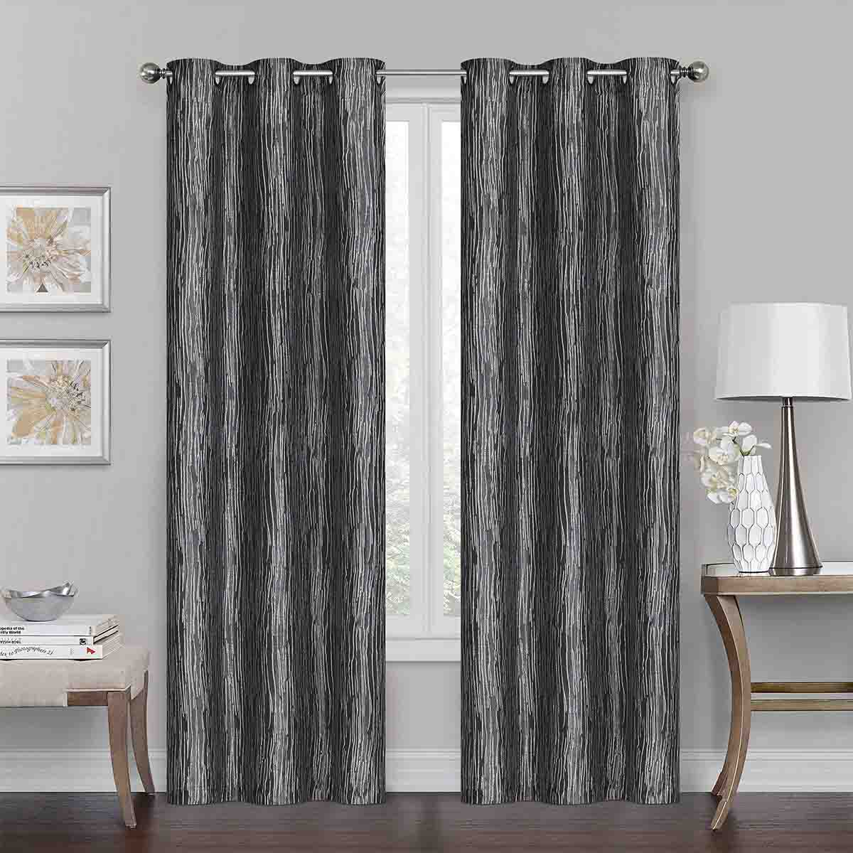 JOLIETTE Set of 2 Jacquard Grommet Panels - Image 6