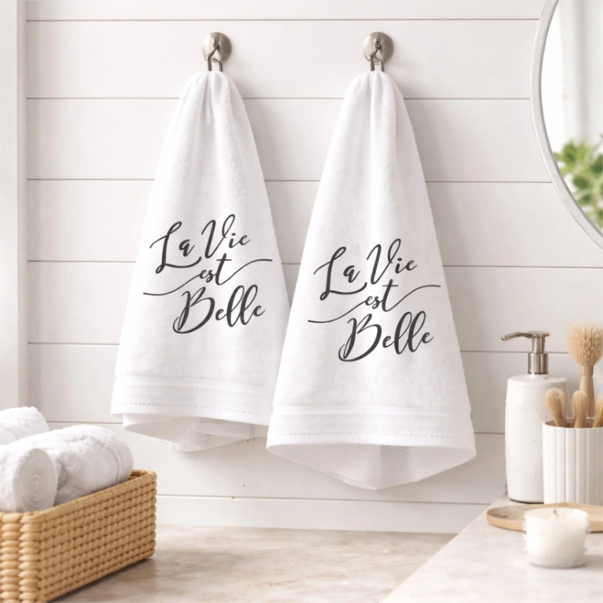 Lauren Taylor | La Vie est Belle - Set of 2 Towels