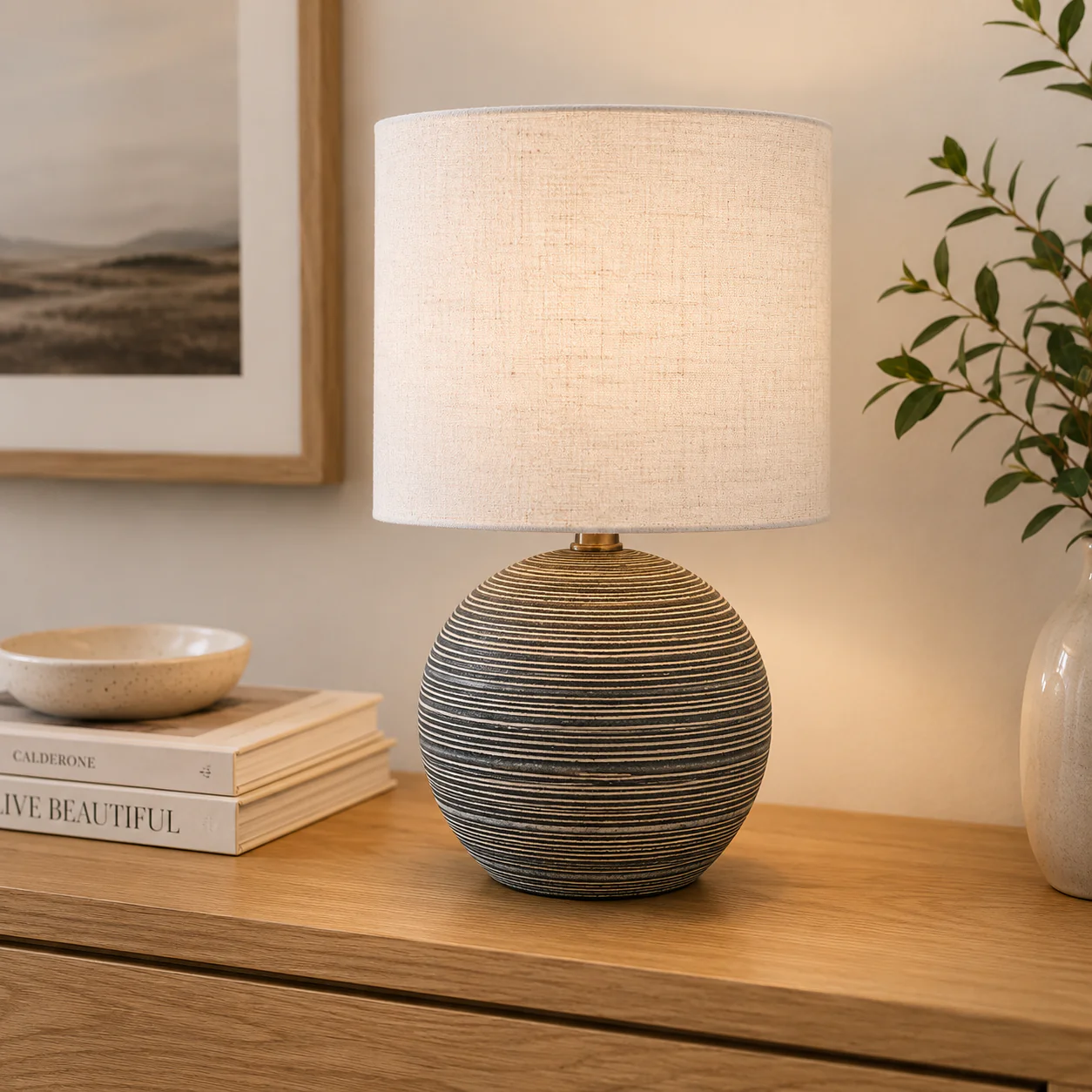 Laurent Taylor - Ceramic Table Lamp Antique