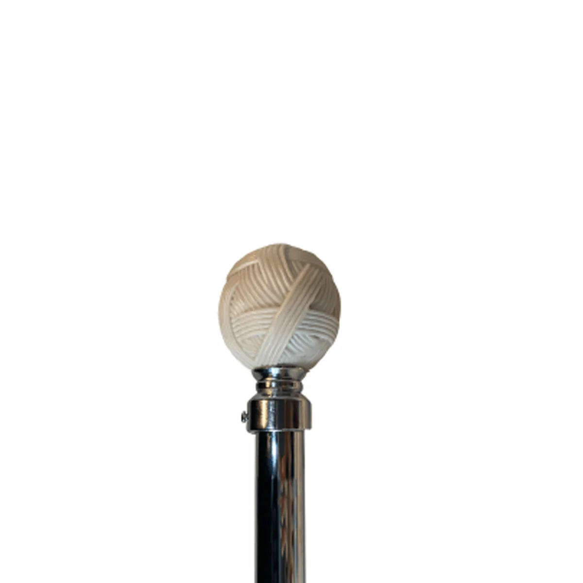 Lt Patel Pole Set White Chrome - Image 3