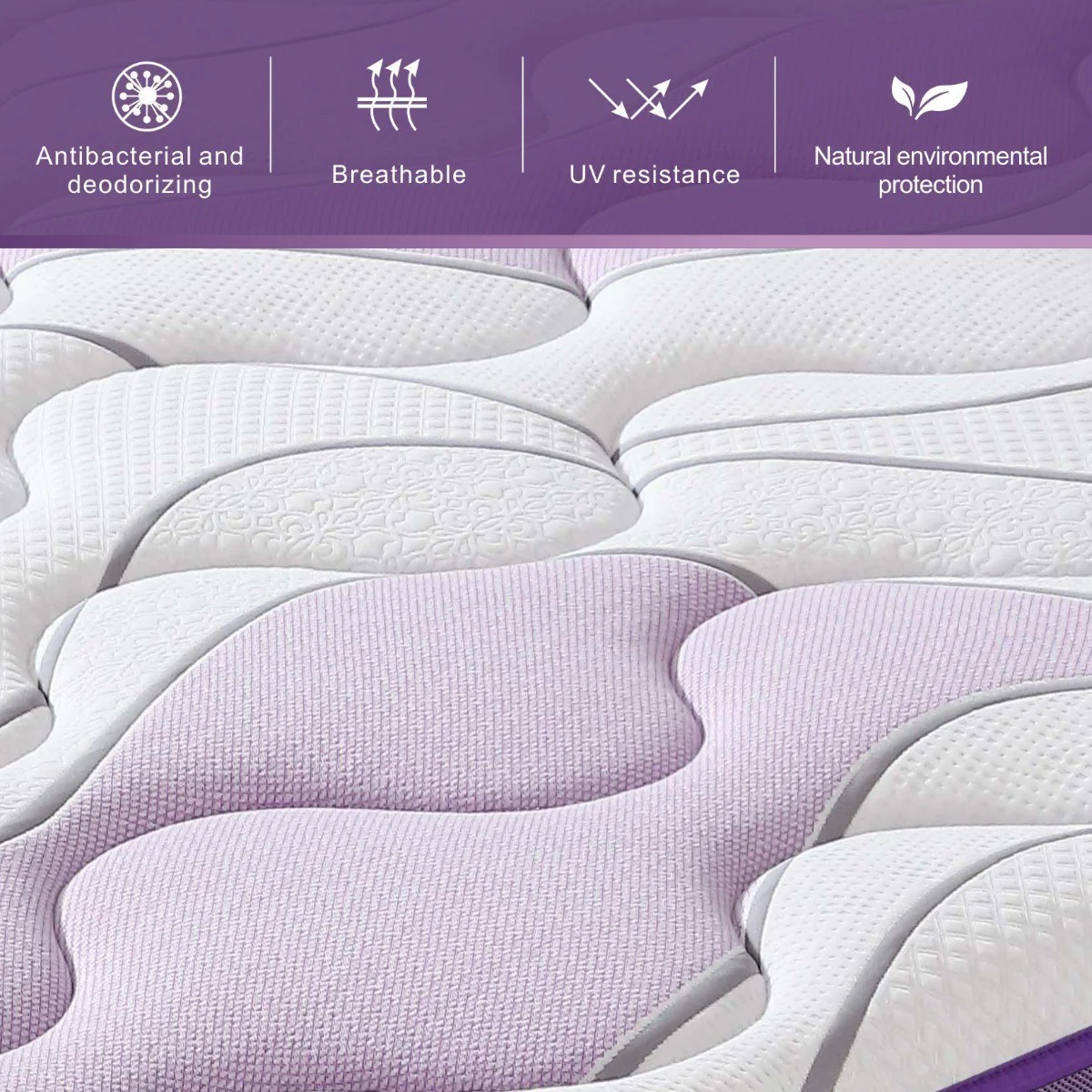 Maison Blanche | Chateau Royal - Lavender Scent Rolled Mattress - Image 3