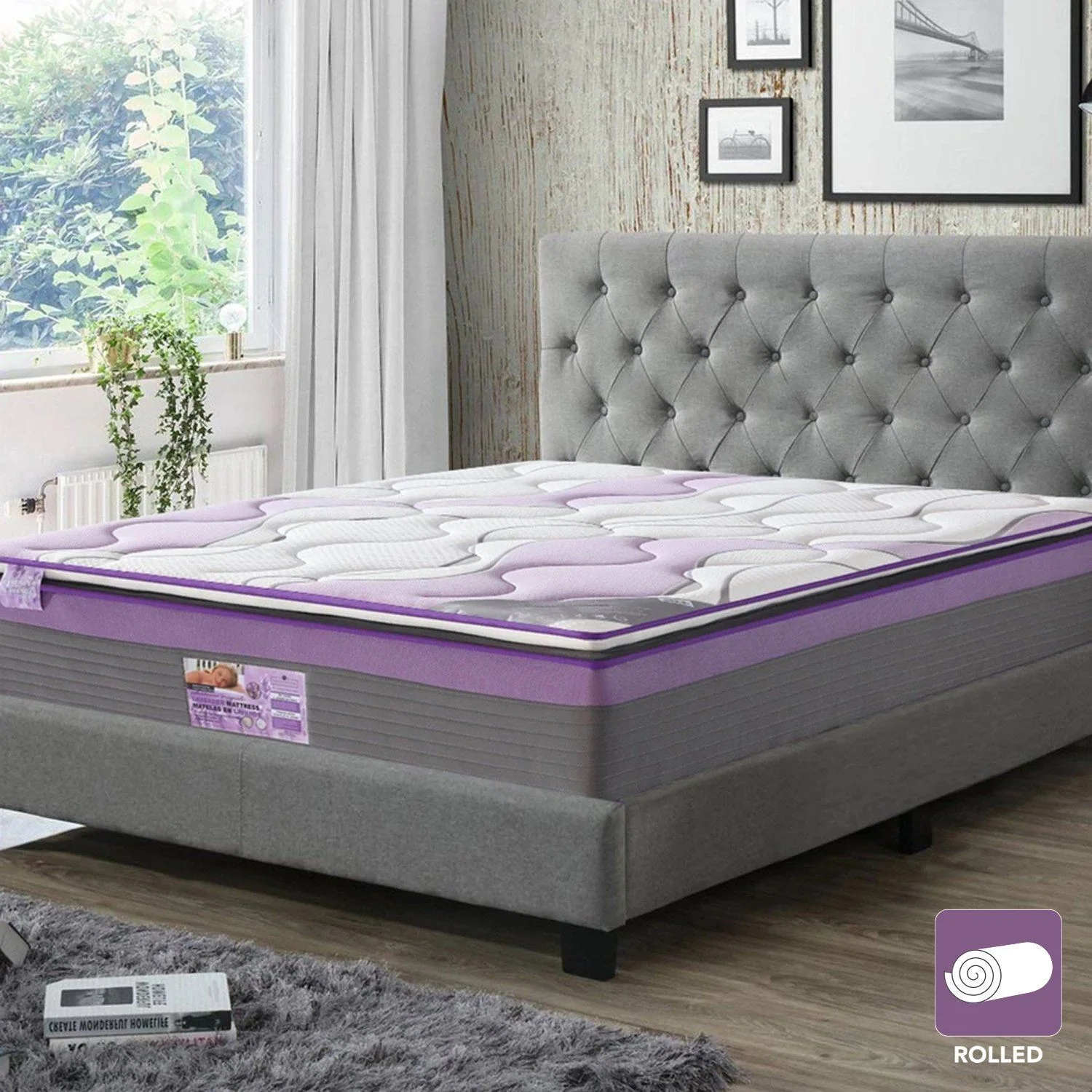 Maison Blanche | Chateau Royal - Lavender Scent Rolled Mattress - Image 6