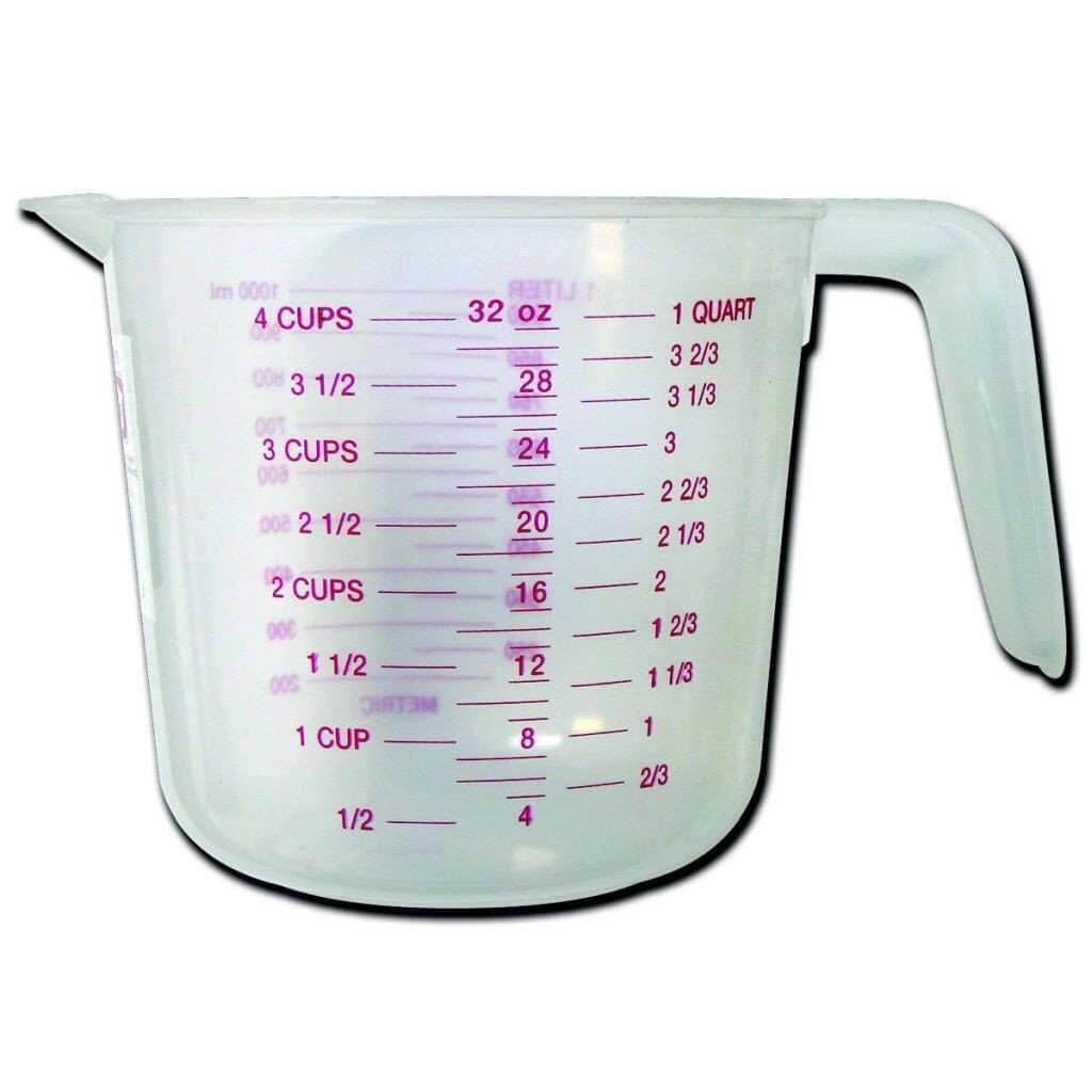 Measuring Cup Plastic 1l