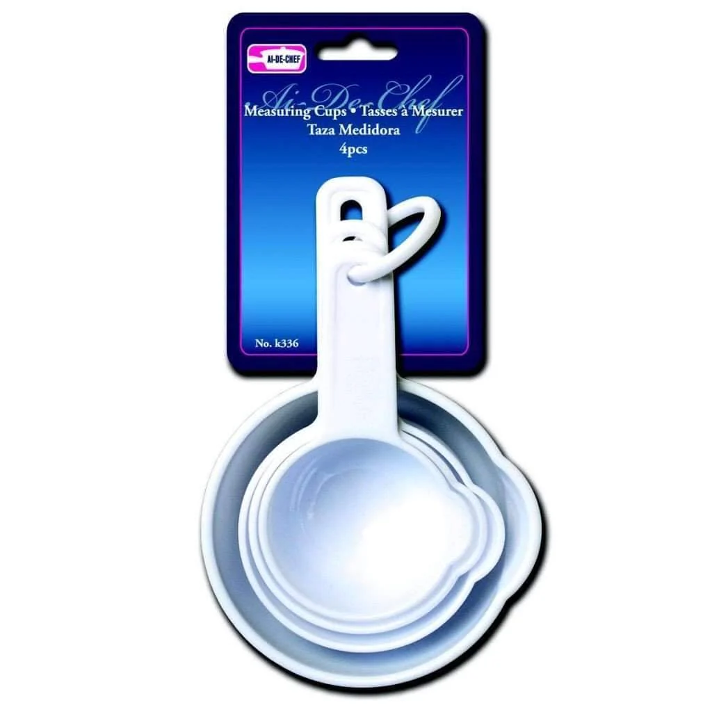Measuring Cups 4 Plasic