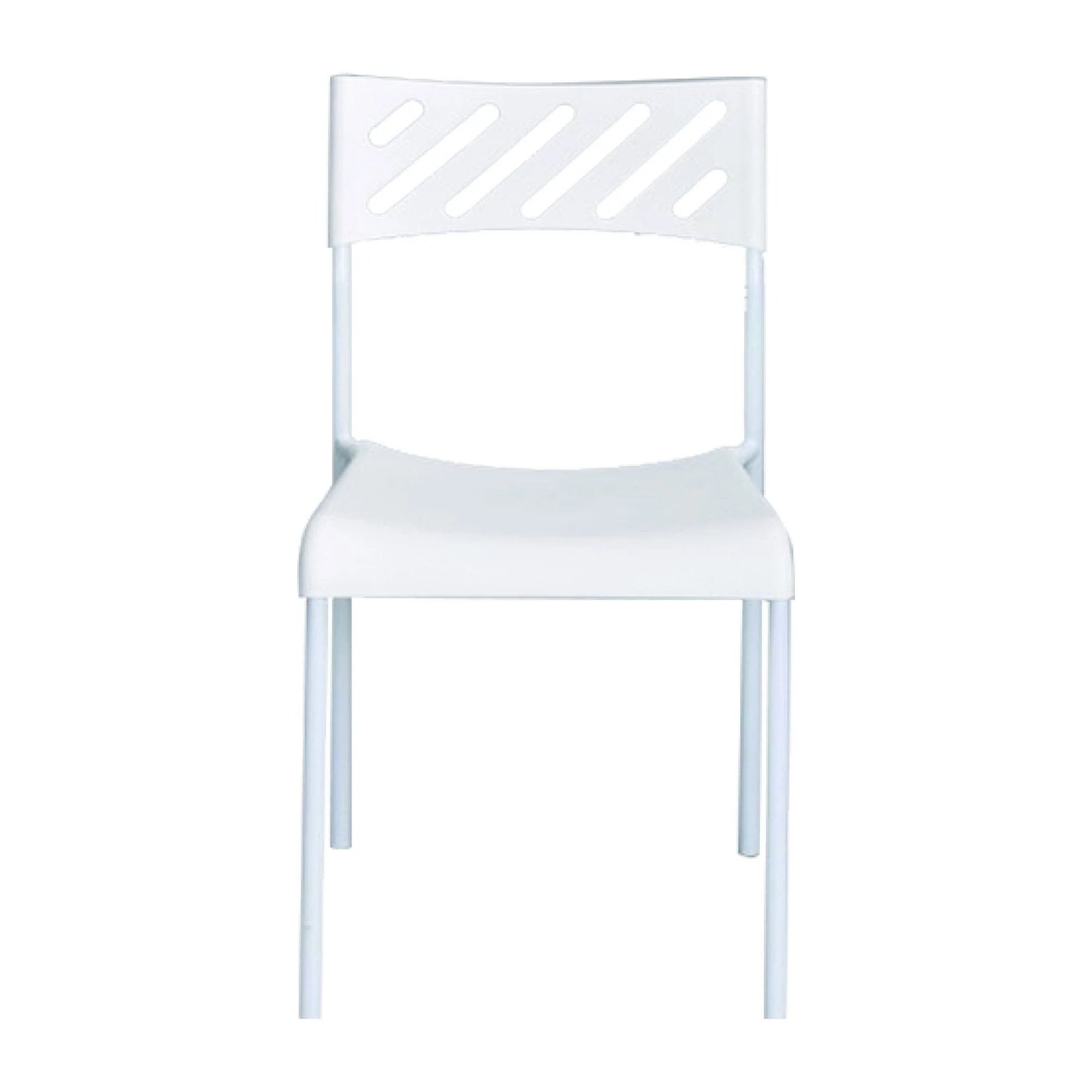 Nesto - Plastic Chair with Metal Frame - Image 2
