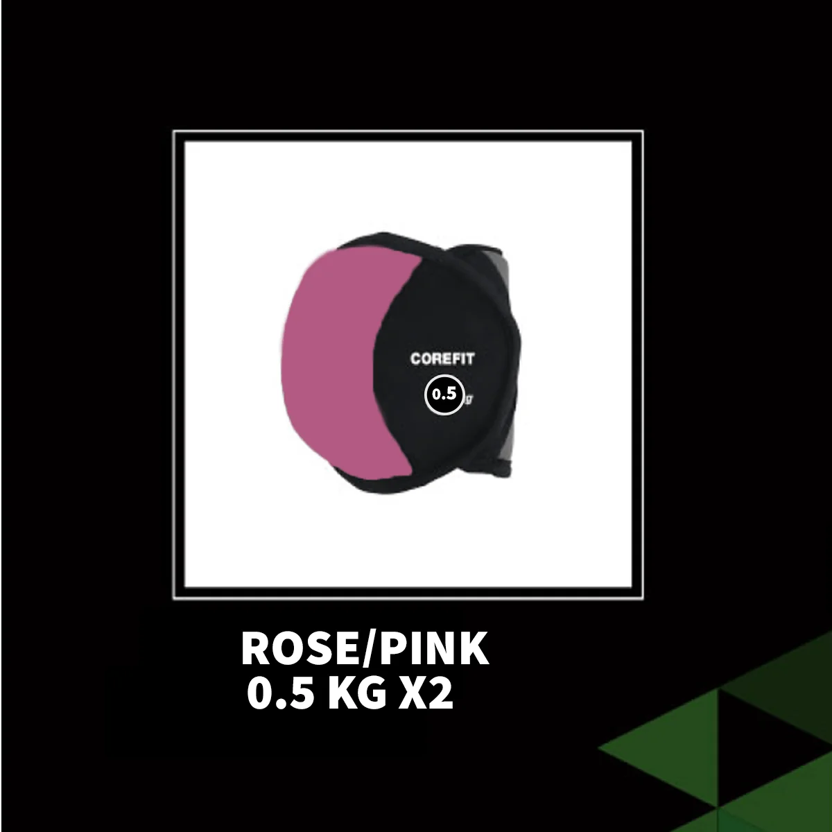 Pair Of .05 Kg Sandbags Pink - Image 2