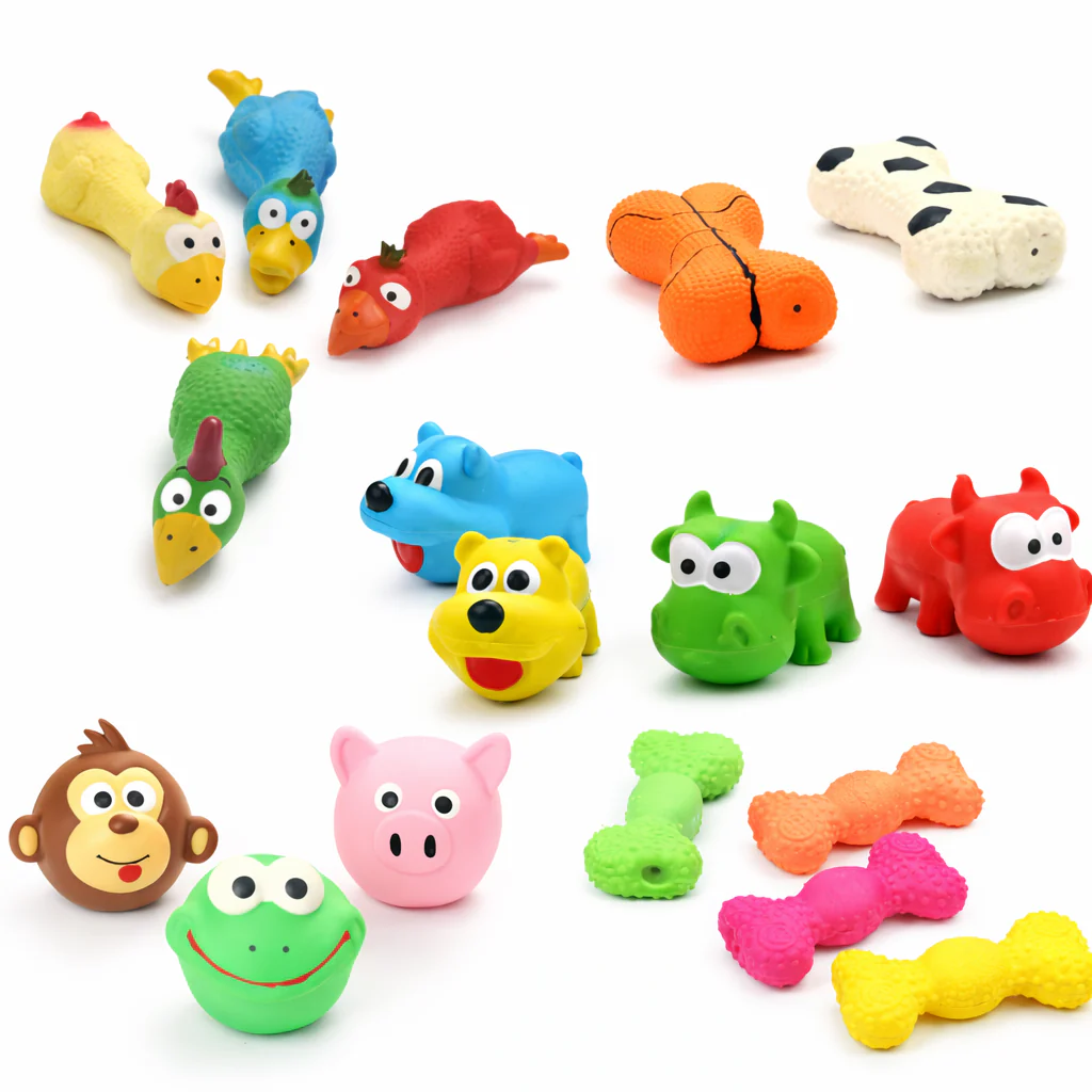 PAWS & WHISKERS - Dog Toys Latex