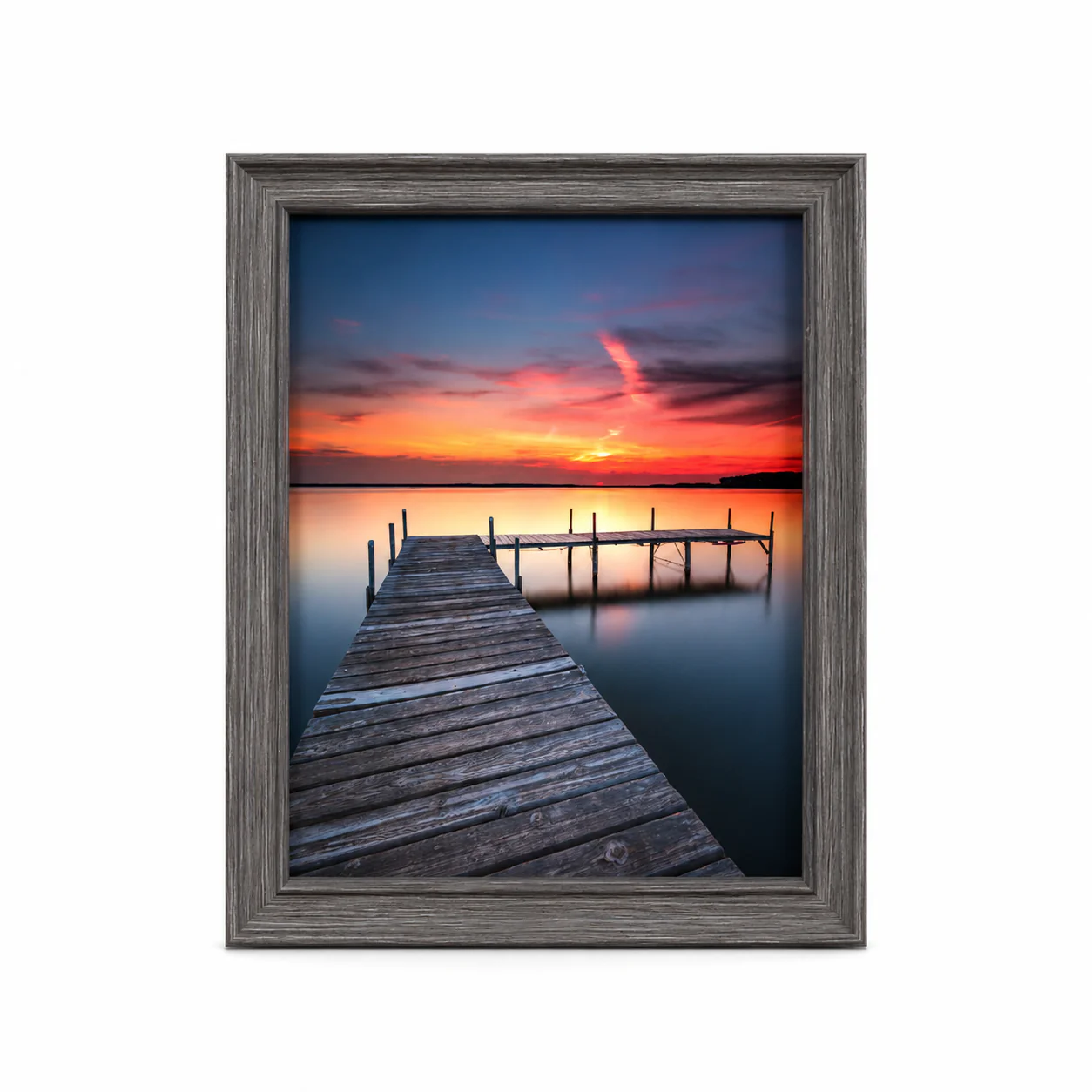 Photo Frame Vintage Wood Look - Image 3