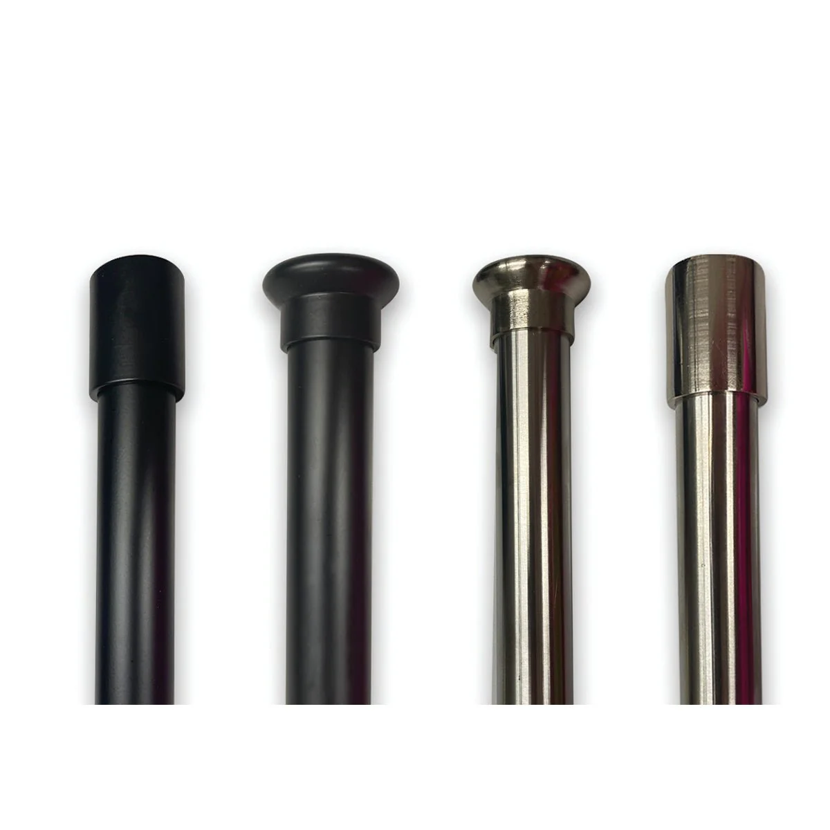 Pole Set Bright Nickel Basic Flat - Image 2