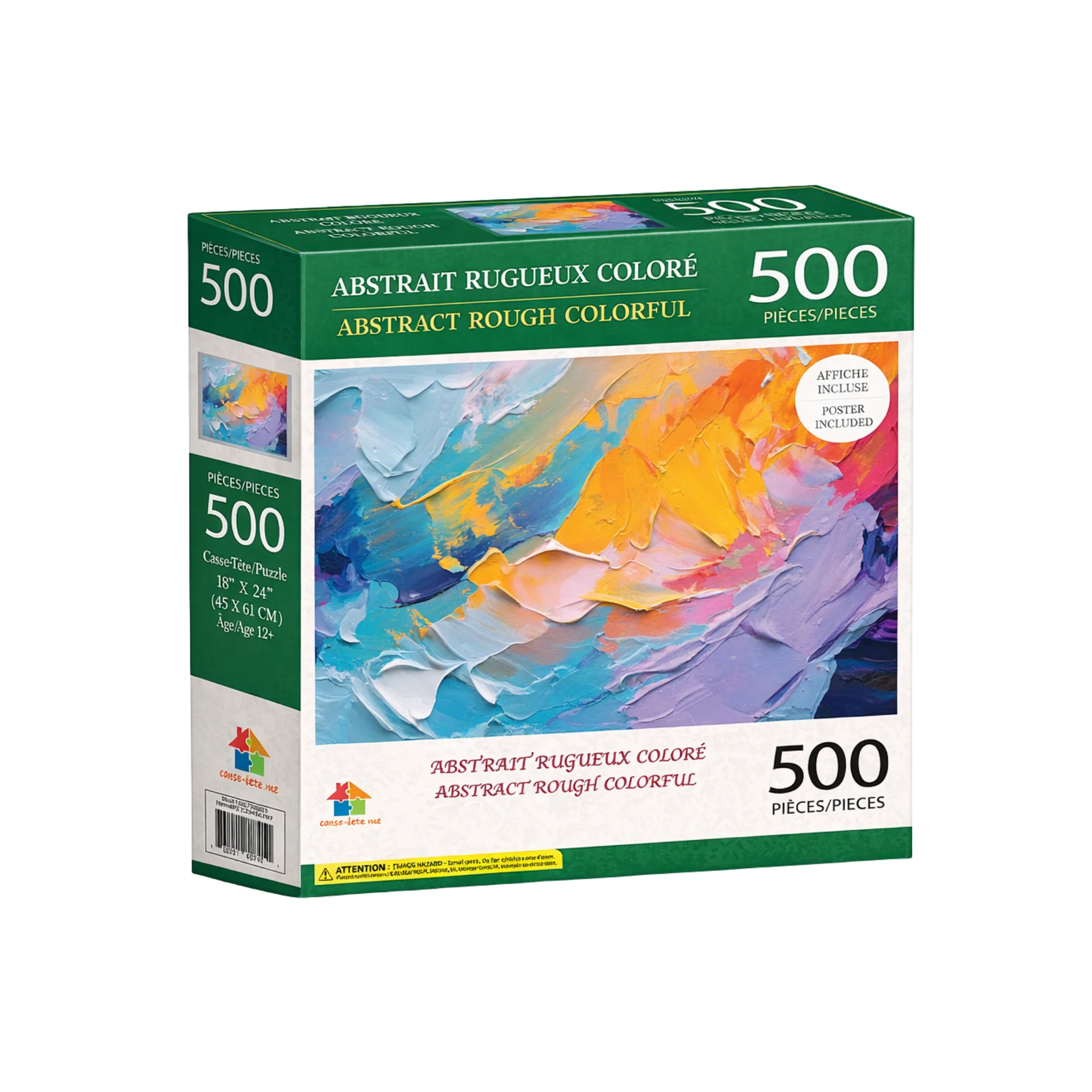 Premium Landscape & Animal Puzzle – 300, 500 or 1000 Pieces (Poster Included) - Image 14
