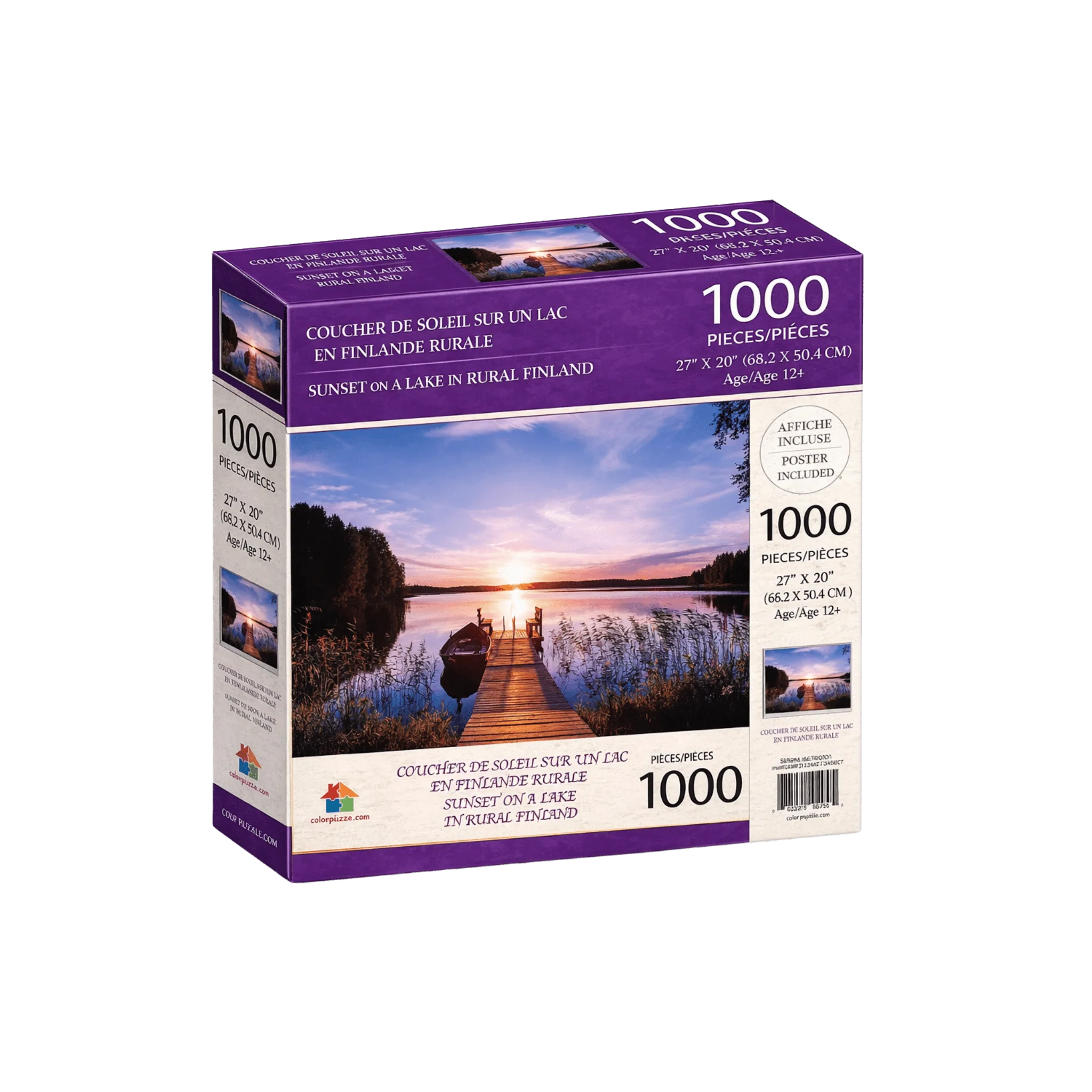 Premium Landscape & Animal Puzzle – 300, 500 or 1000 Pieces (Poster Included) - Image 24
